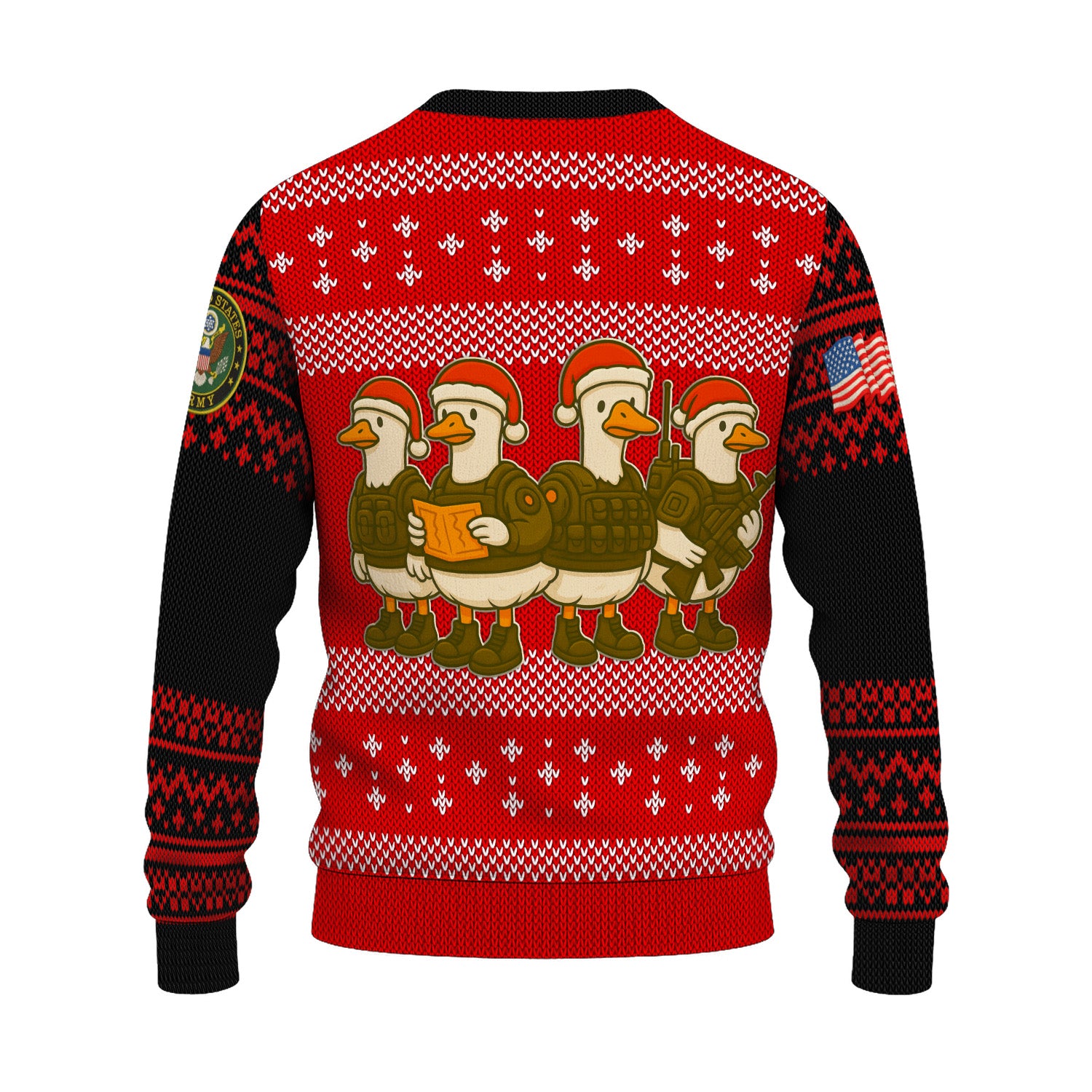 US Army Ugly Christmas Sweater KRUST30