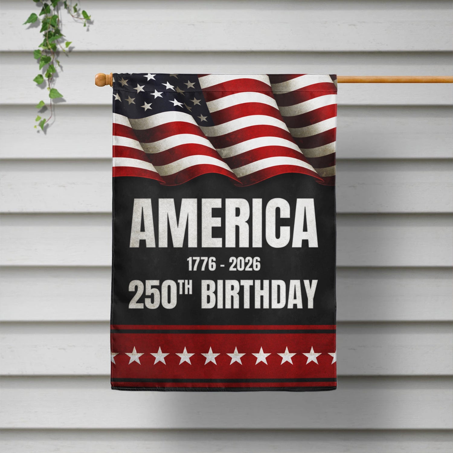 America 1776 - 2026 250th Birthday House Flag 28''x40'' Twin-Side Printing