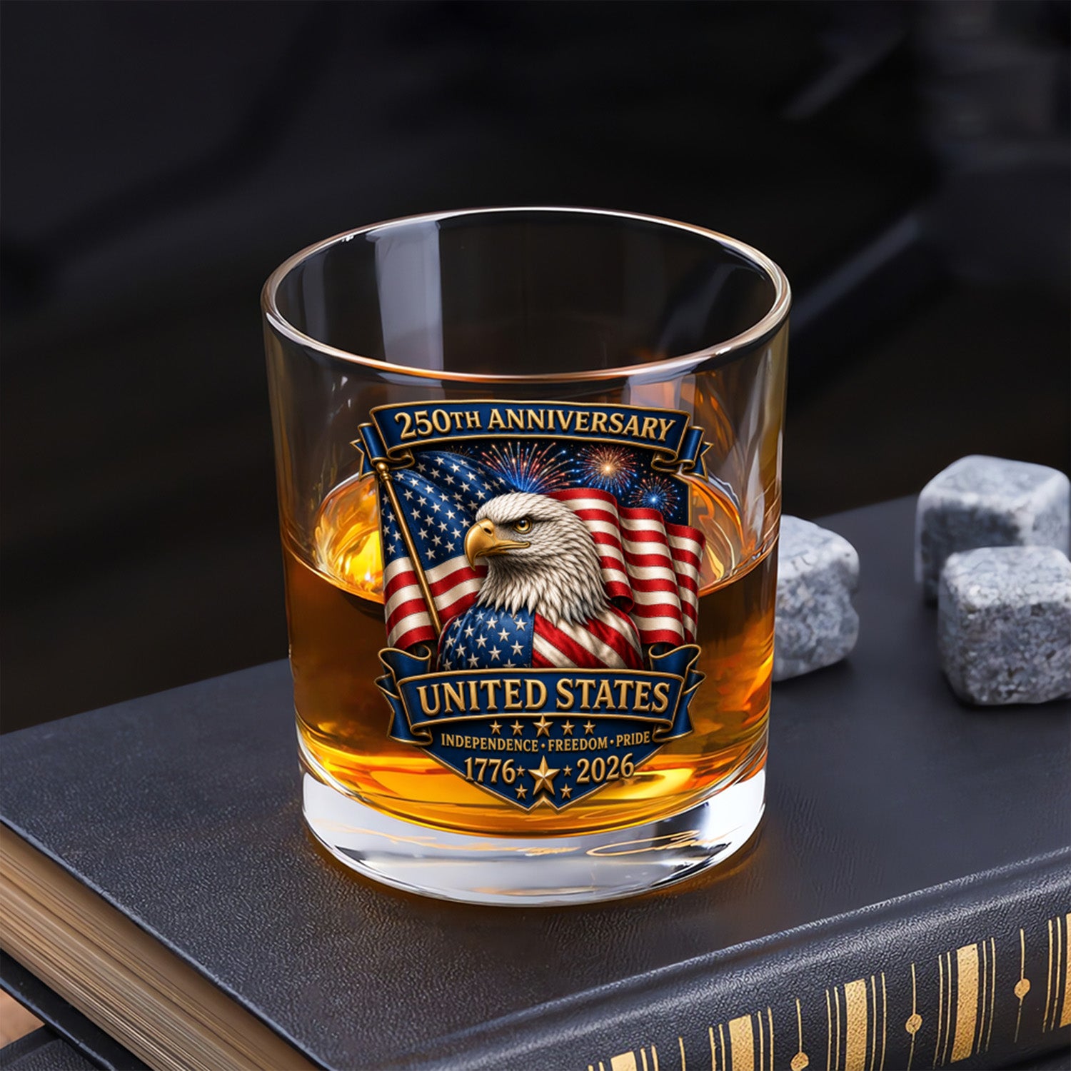 America 250th Anniversary Whiskey Glass for Collectors