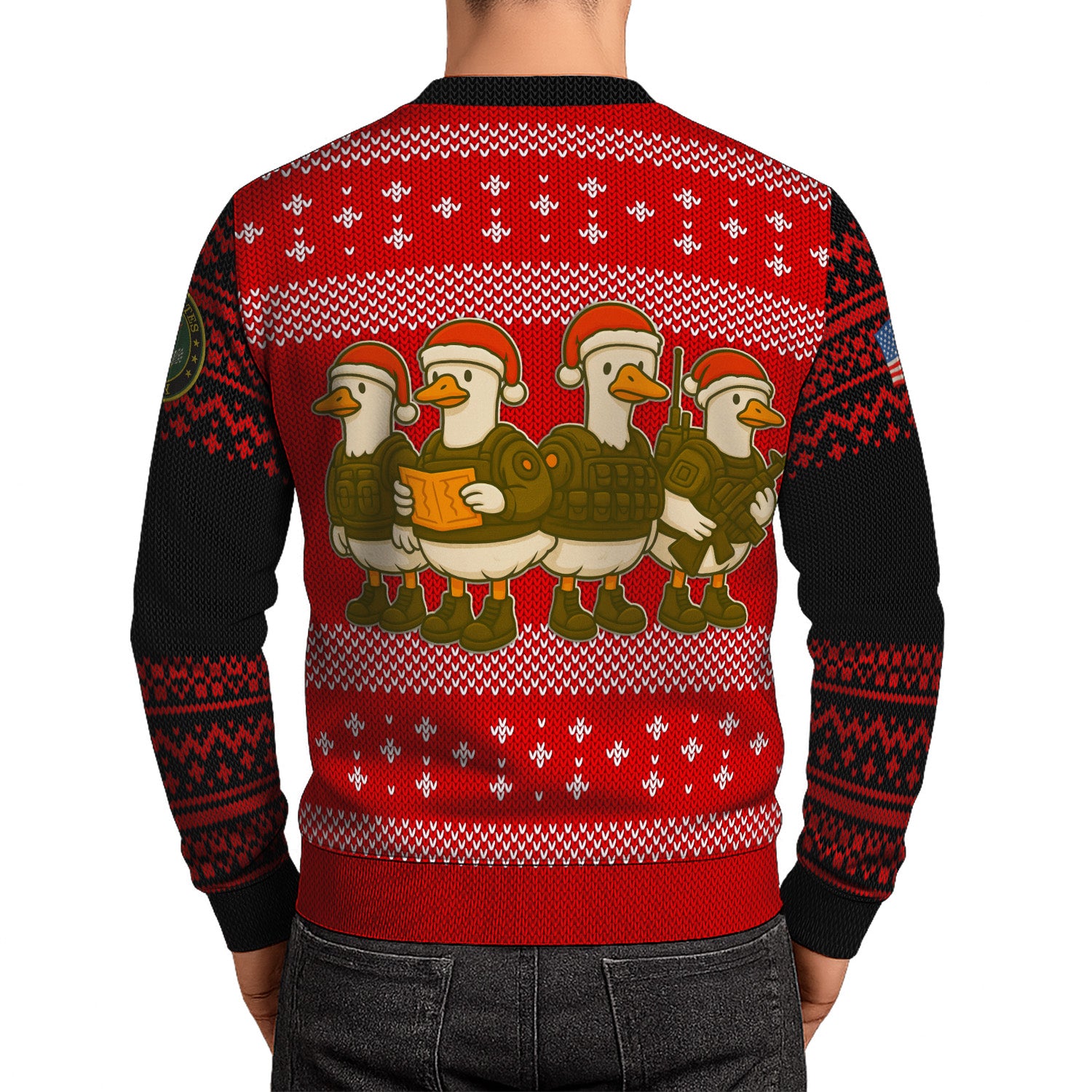 US Army Ugly Christmas Sweater KRUST30