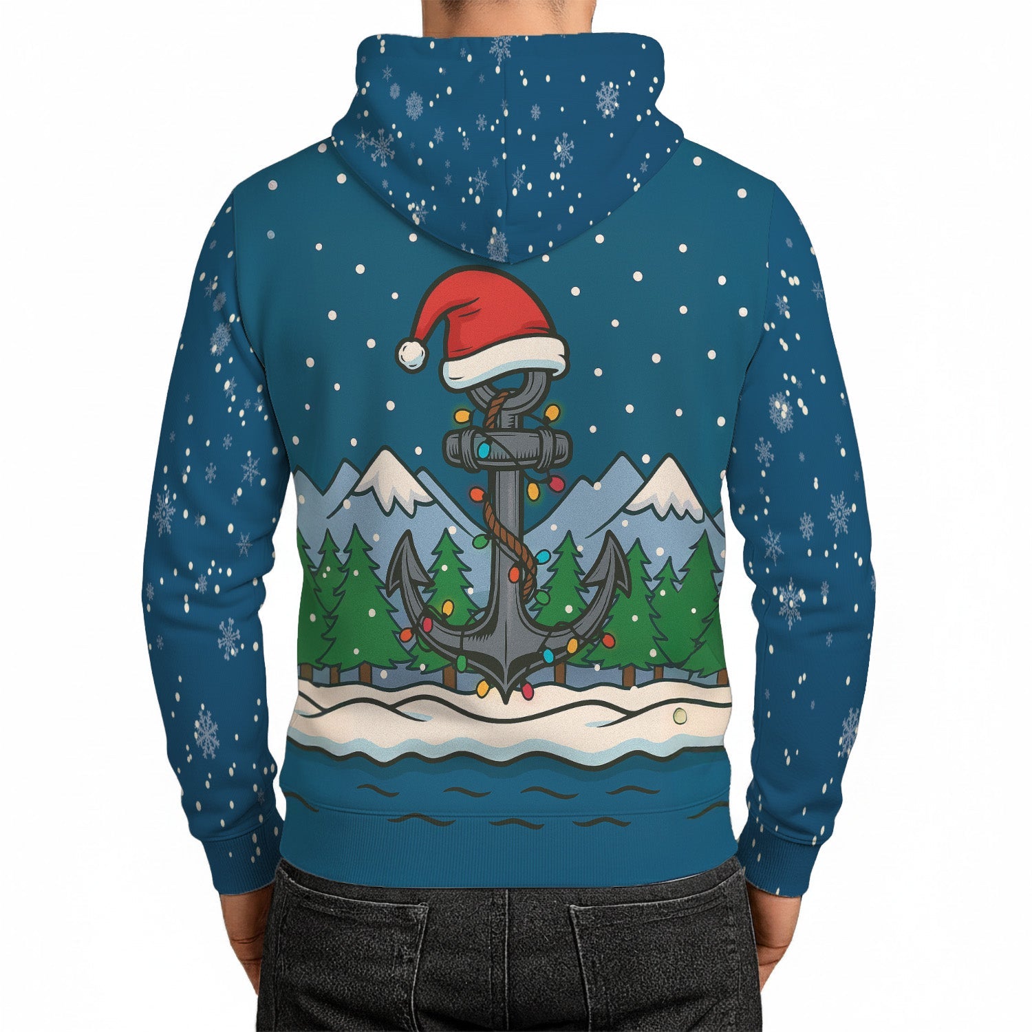 US Navy Submarine Xmas 3D All Over Print