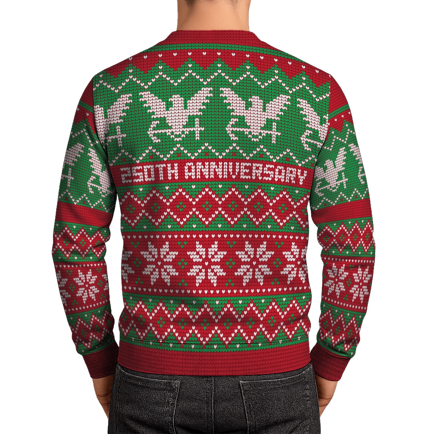 US Navy 250th Anniversary Christmas Ugly Sweater