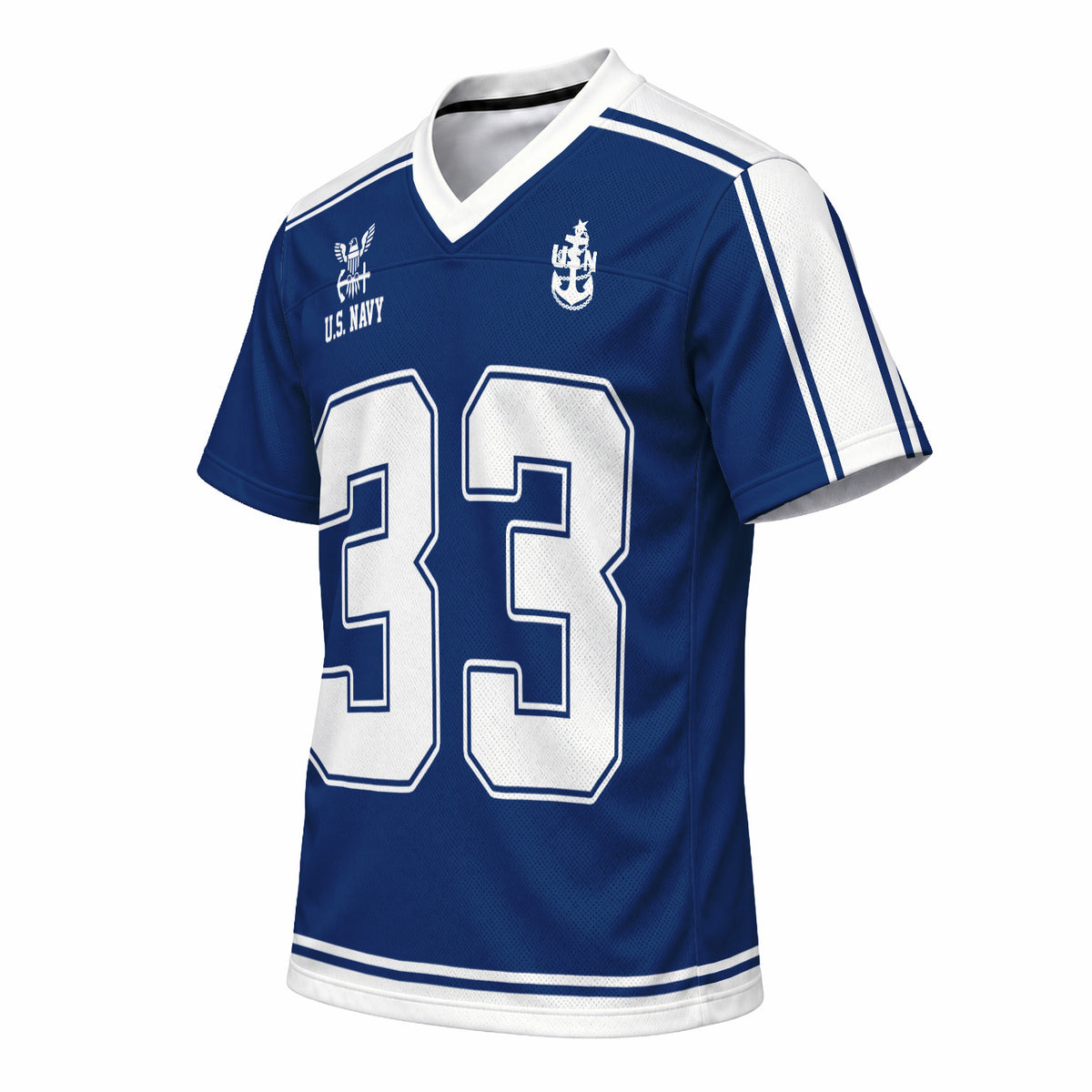 Custom U.S. Navy Jersey Personalized Rank Name Text and Number