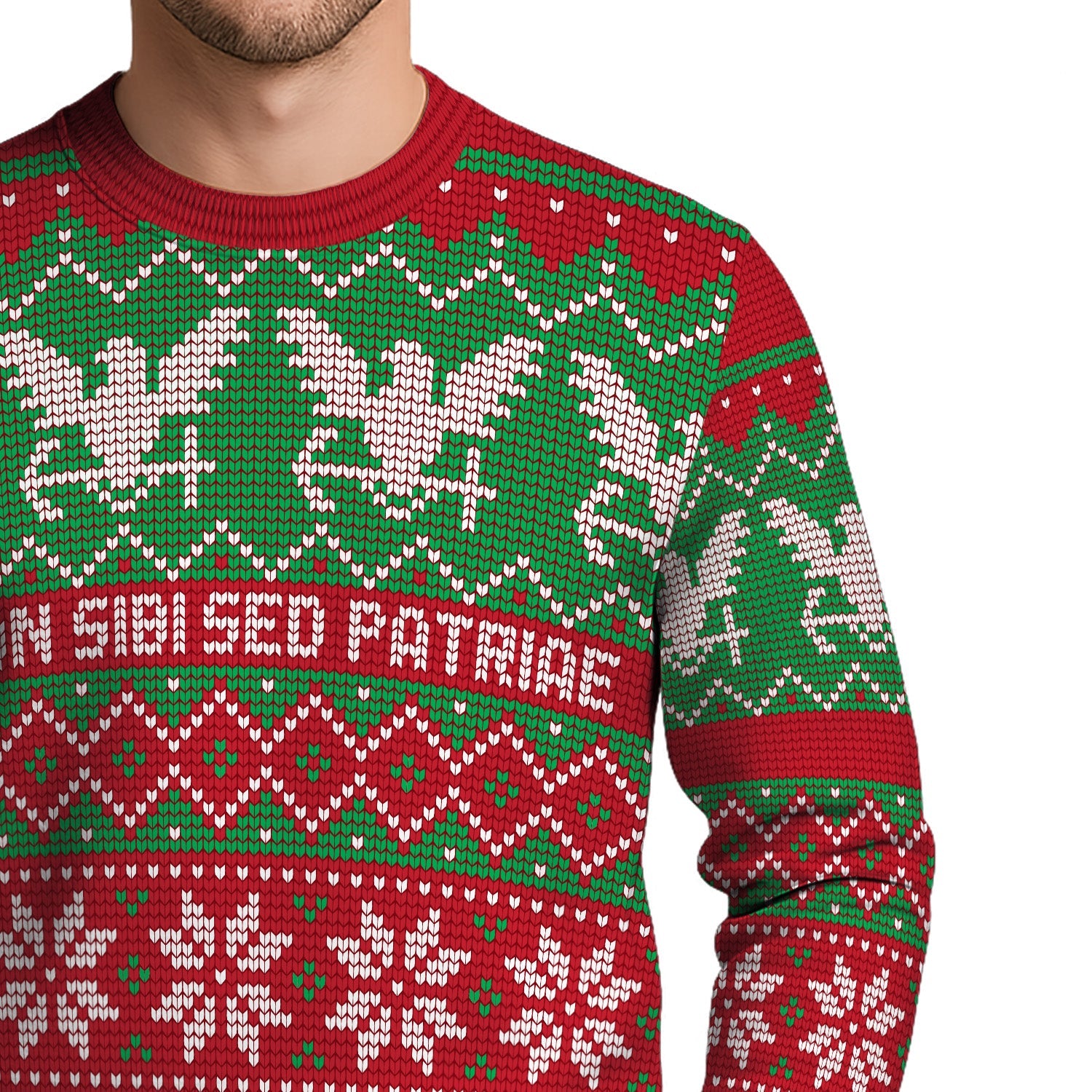 US Navy 250th Anniversary Christmas Ugly Sweater