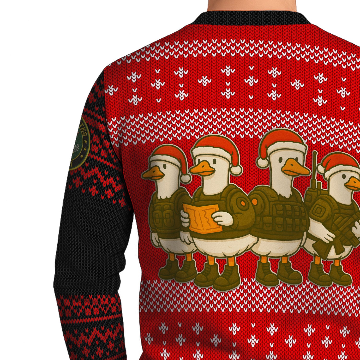 US Army Ugly Christmas Sweater KRUST30