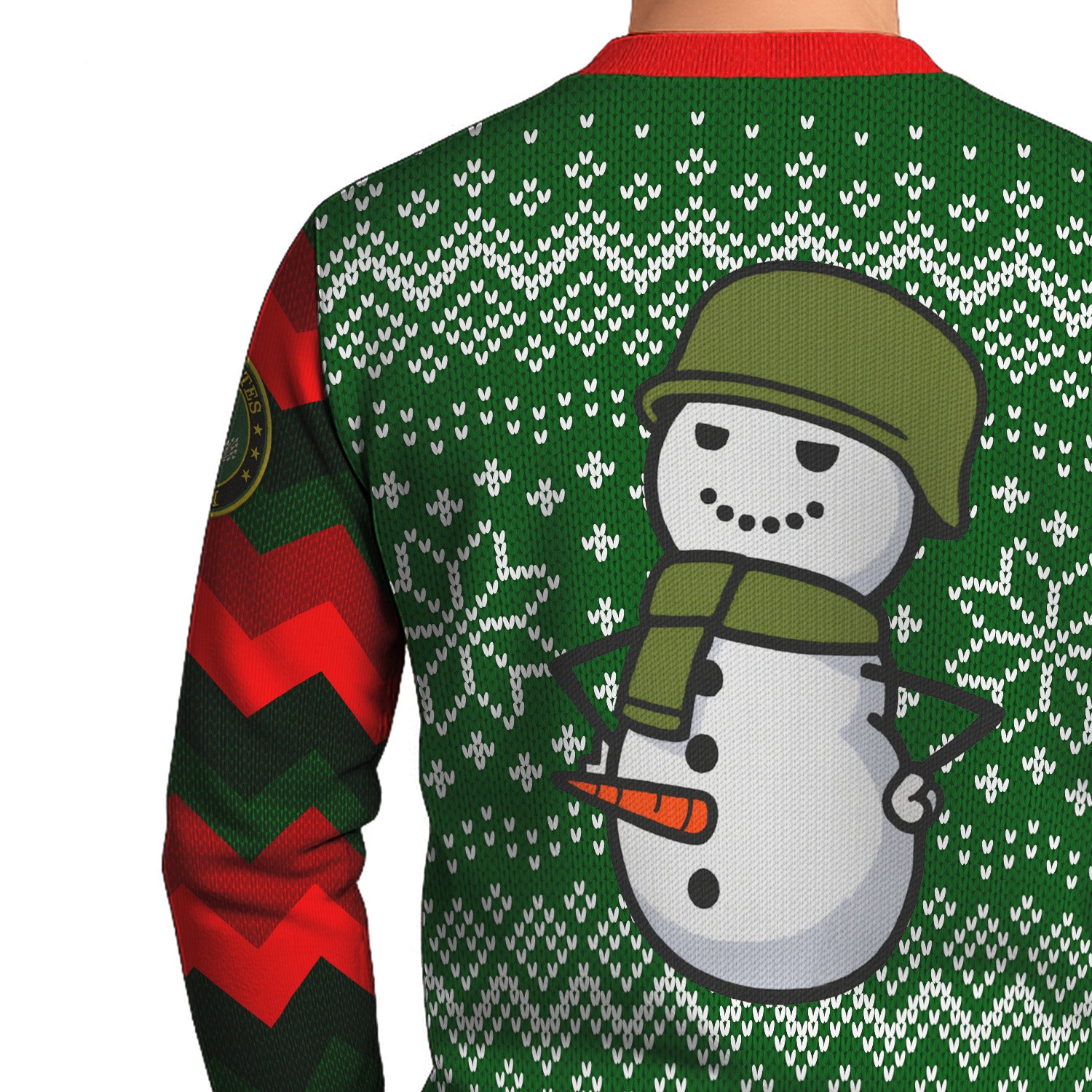 US Army Ugly Christmas Sweater KRUST27