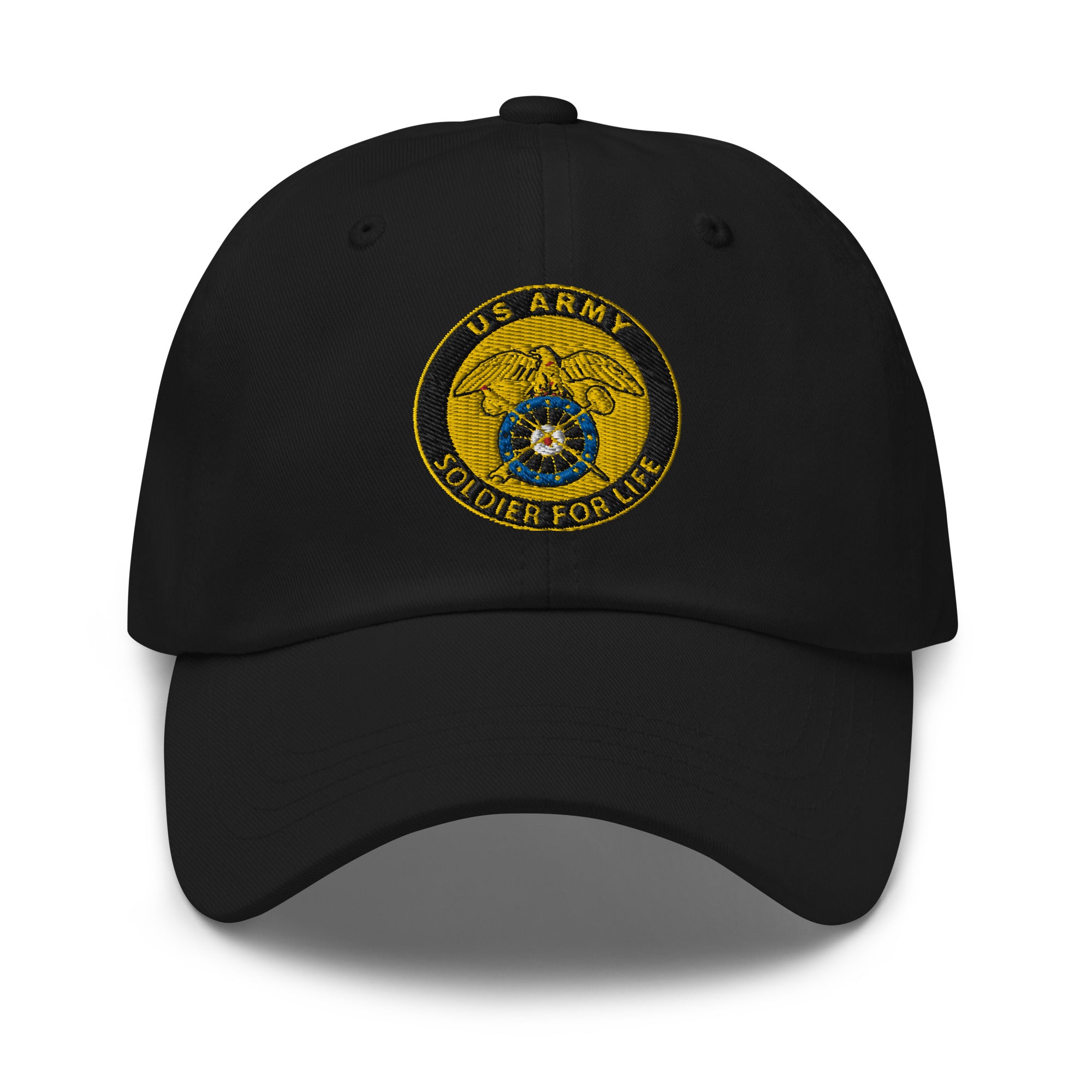 US Army Quartermaster Corps Soldier For Life Embroidered Dad Hat