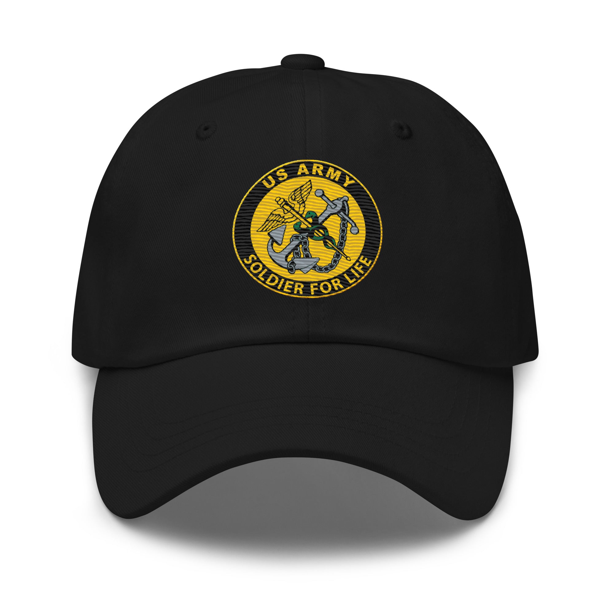 US Army Public Health Service Soldier For Life Embroidered Dad Hat