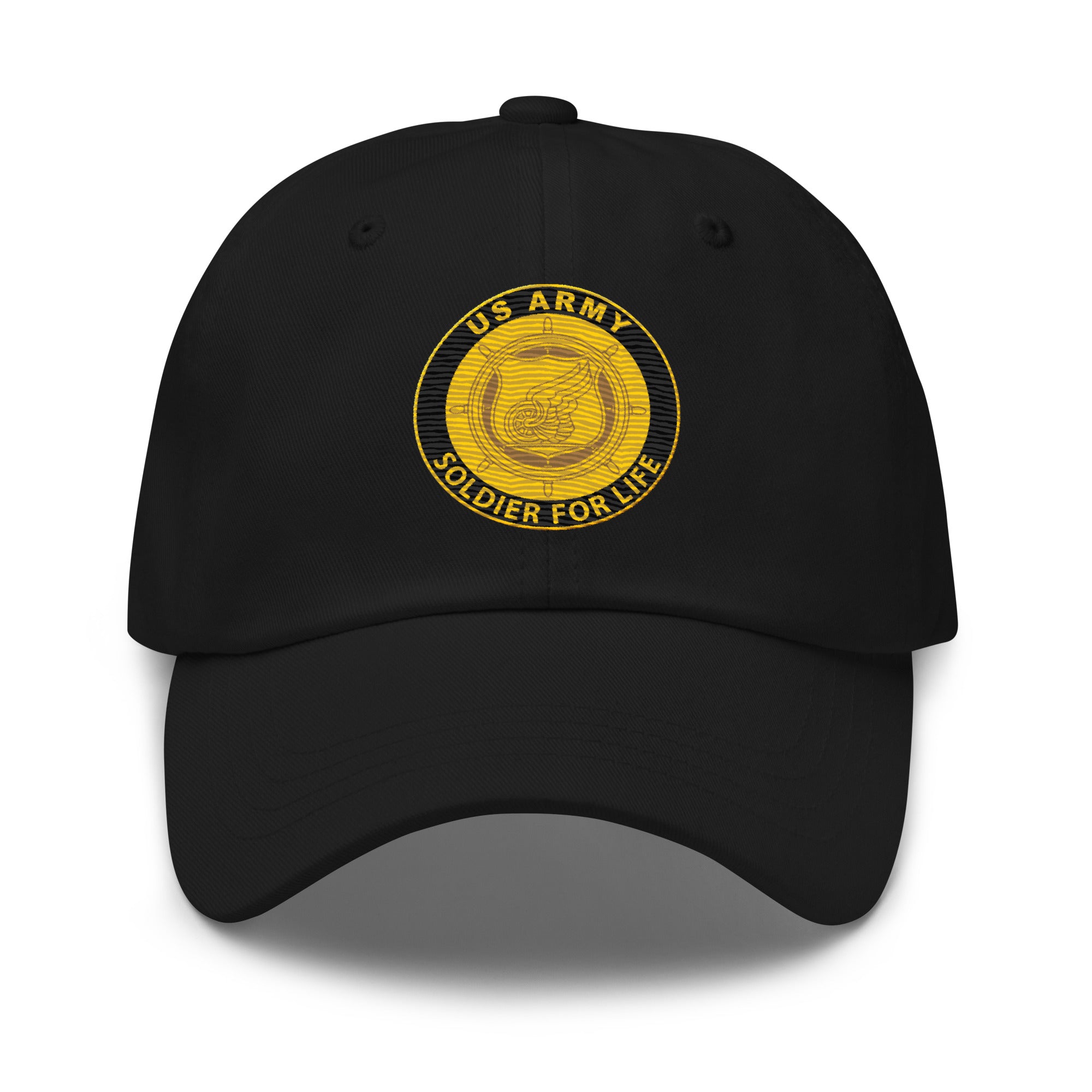 US Army Transportation Corps Soldier For Life Embroidered Dad Hat