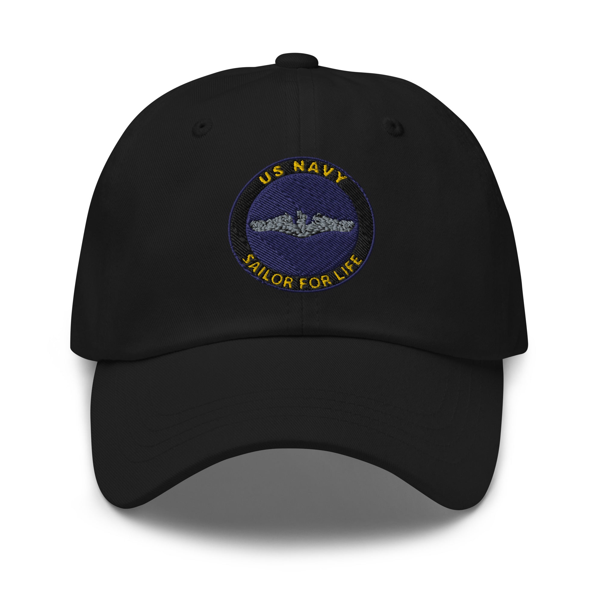 US Navy Submarine Enlisted Sailor For Life Embroidered Dad Hat