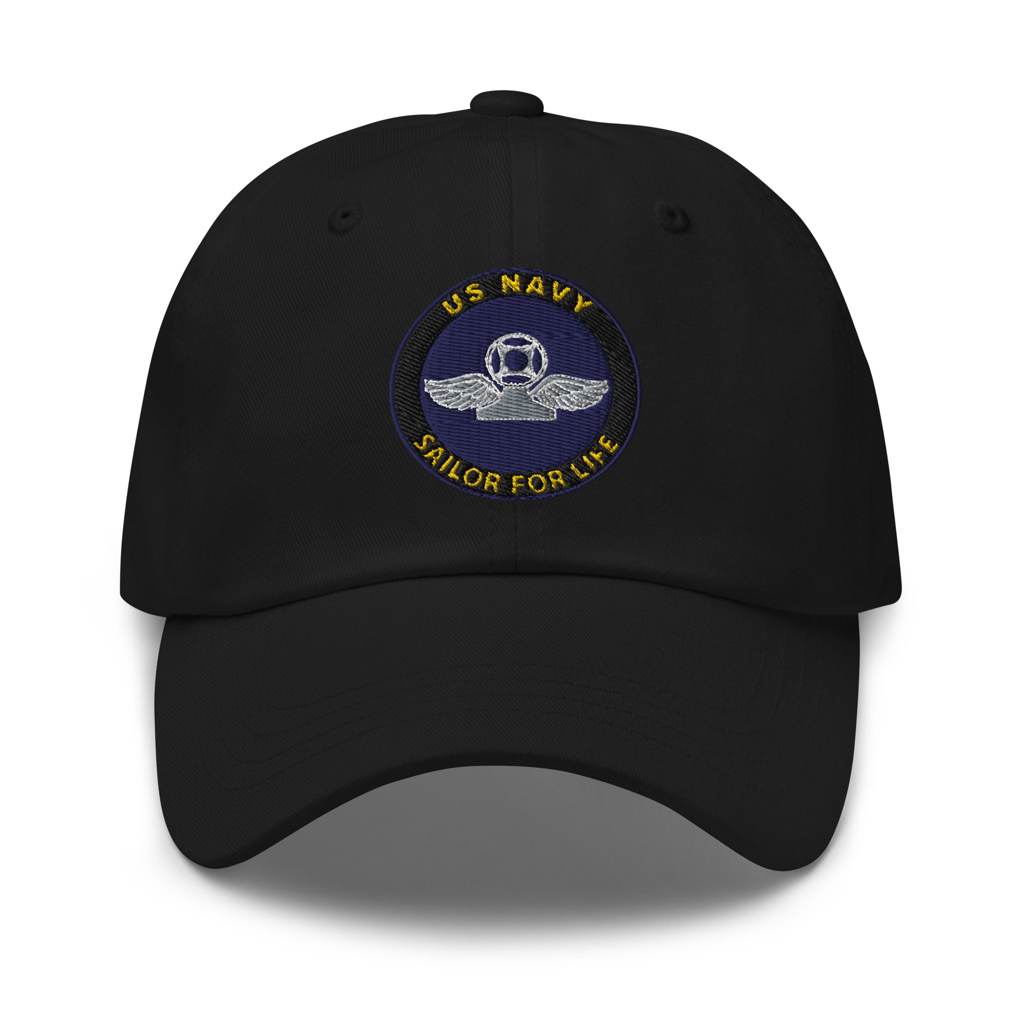 US Navy Air Traffic Controller Navy AC Sailor For Life Embroidered Dad Hat