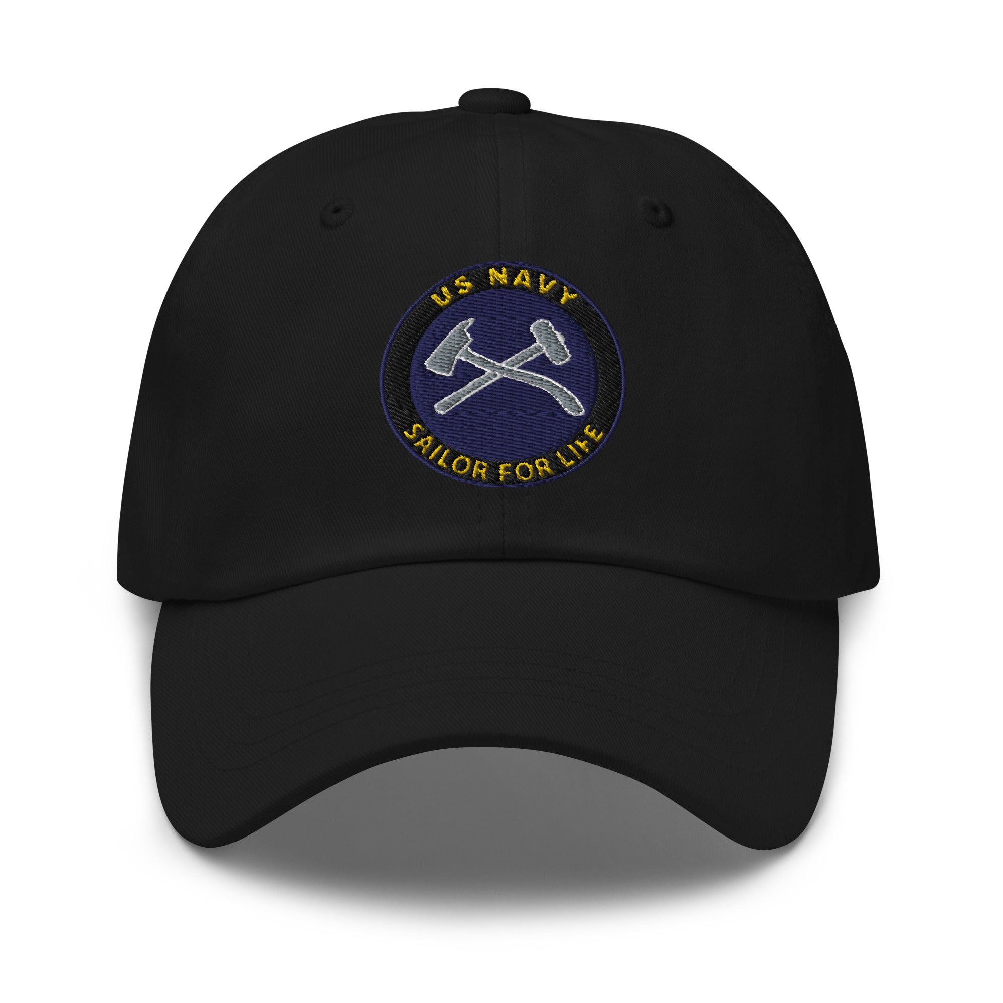 US Navy Damage Controlman Navy DC Sailor For Life Embroidered Dad Hat