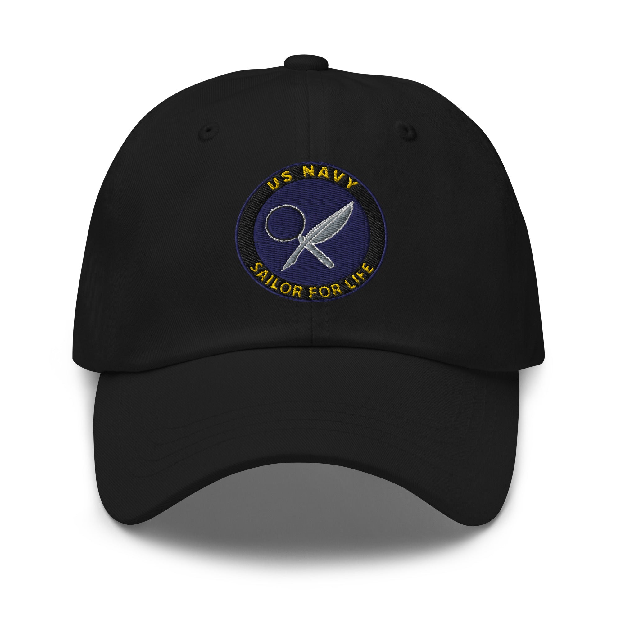 US Navy Intelligence Specialist Navy IS Sailor For Life Embroidered Dad Hat