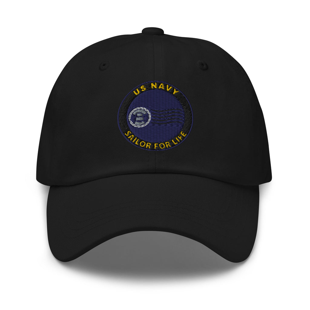 US Navy Postal Clerk Navy PC Sailor For Life Embroidered Dad Hat