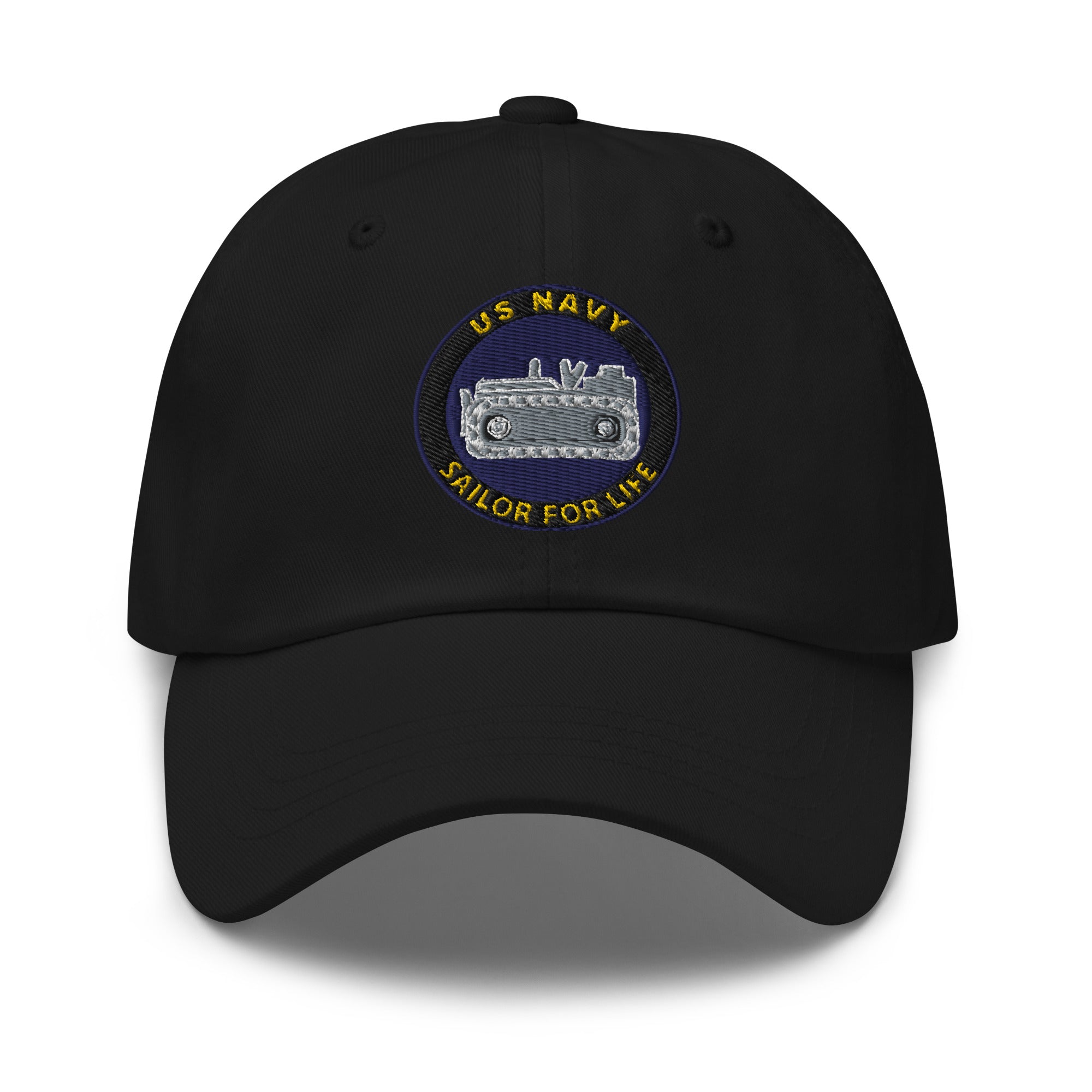 US Navy Equipment Operator Navy EO Sailor For Life Embroidered Dad Hat