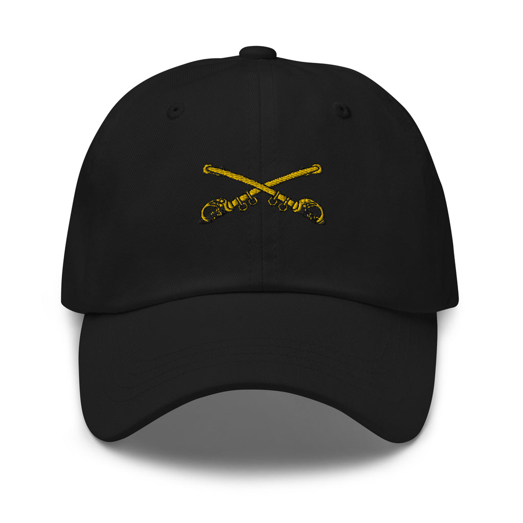 US Army Cavalry Insignia Embroidered Dad Hat