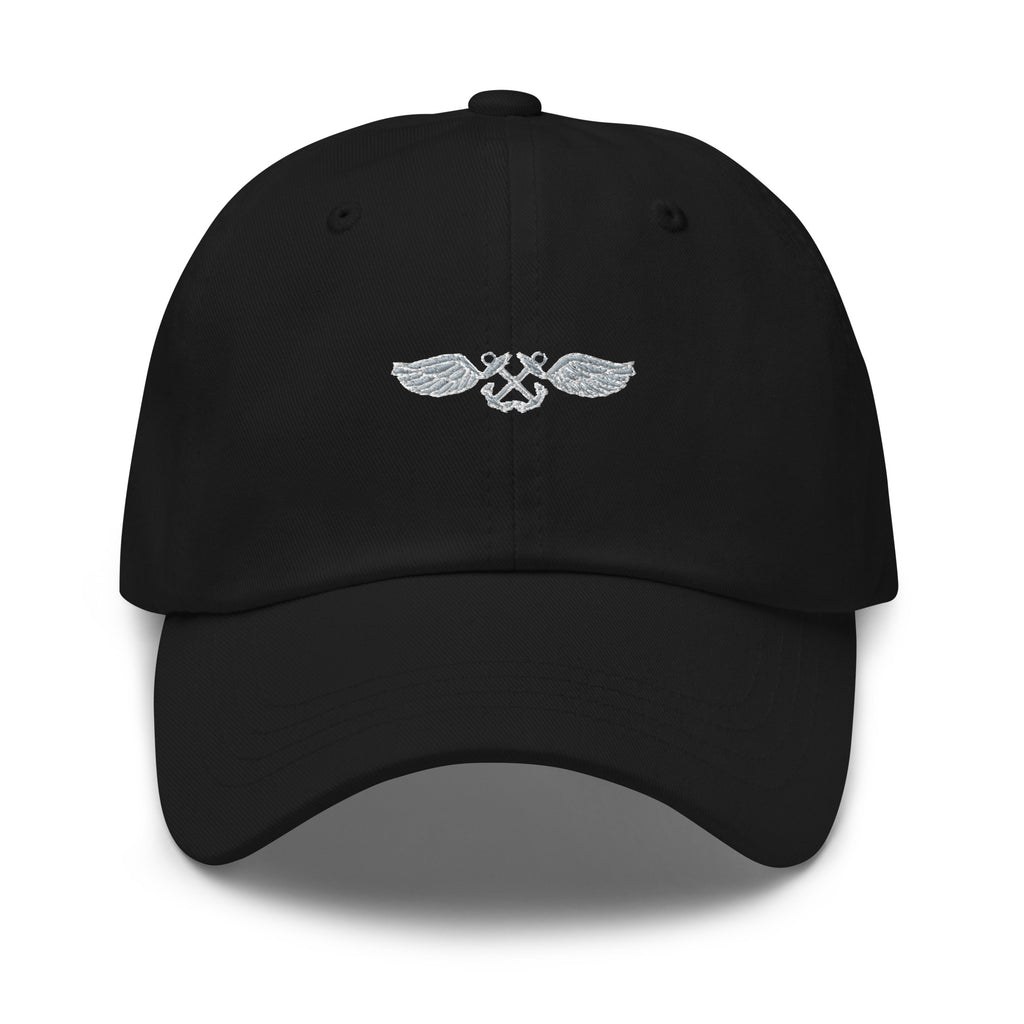 US Navy Aviation Boatswain_s Mate Navy AB Insignia Embroidered Dad Hat