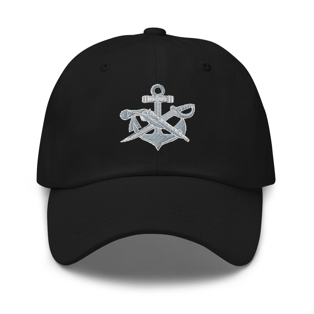 US Navy Special Warfare Boat Operator Navy SB Insignia Embroidered Dad Hat