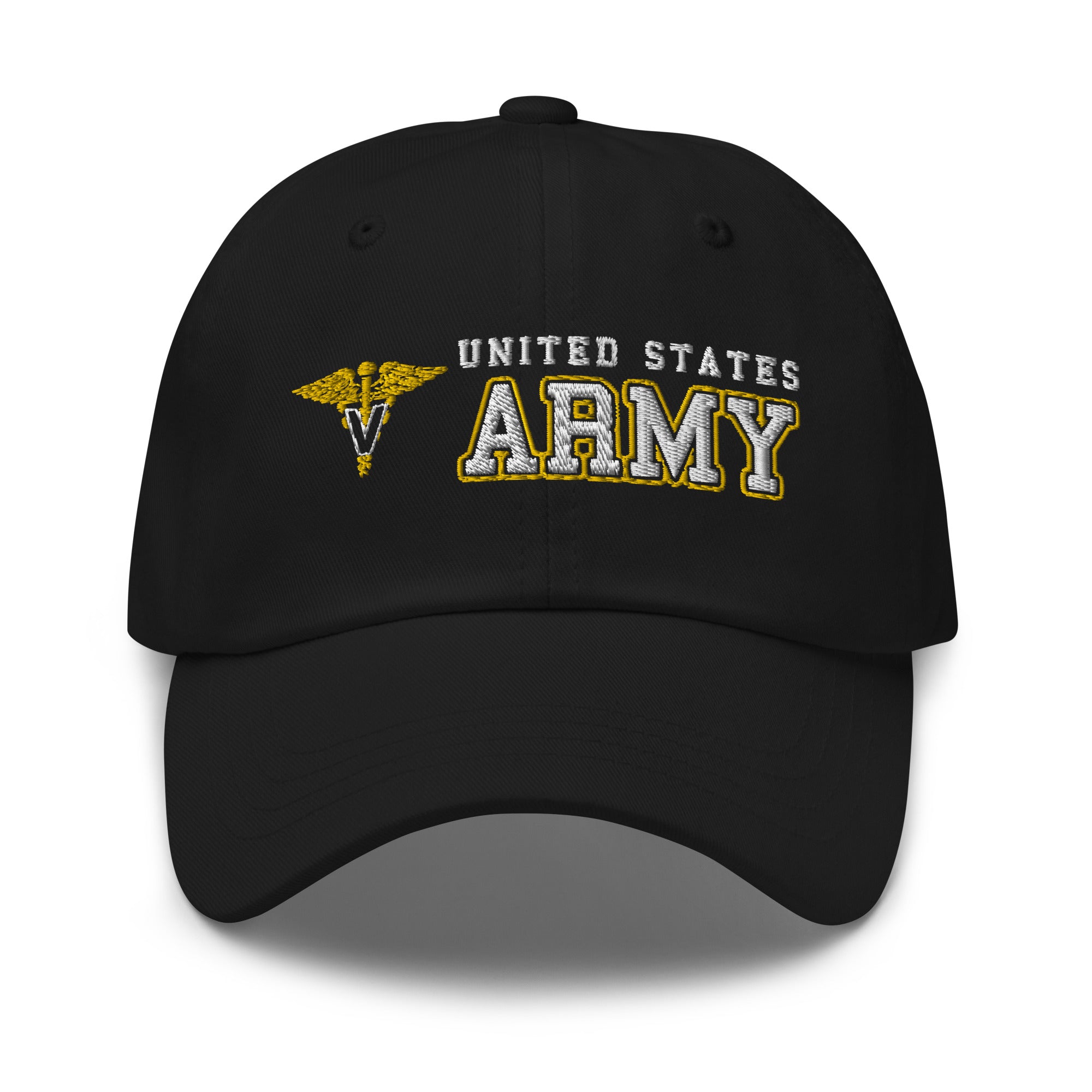 US Army Veterinary Corps Ranks/Insignia Embroidered Dad Hat