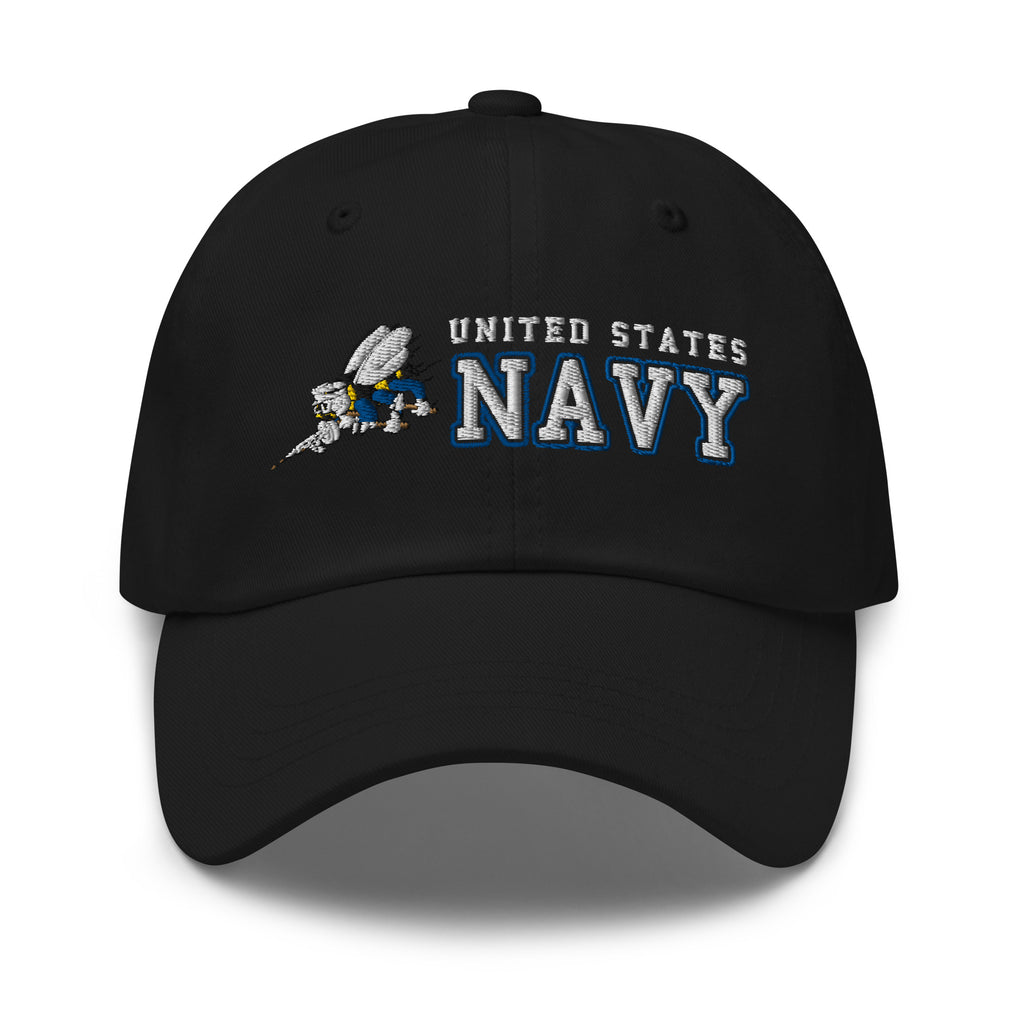 US Navy Seabees Ranks/Insignia Embroidered Dad Hat