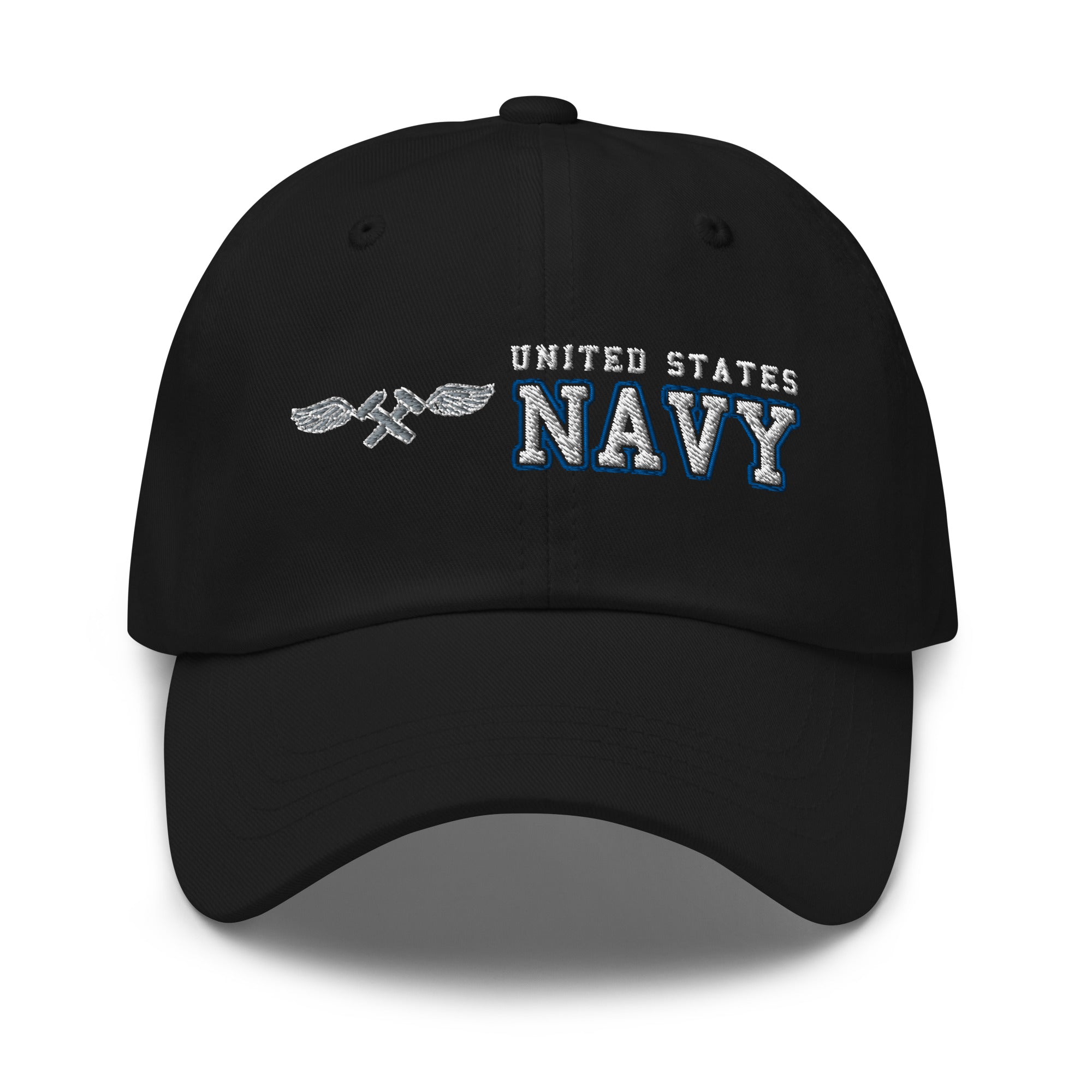 US Navy Aviation Structural Mechanic Navy AM Ranks/Insignia Embroidered Dad Hat