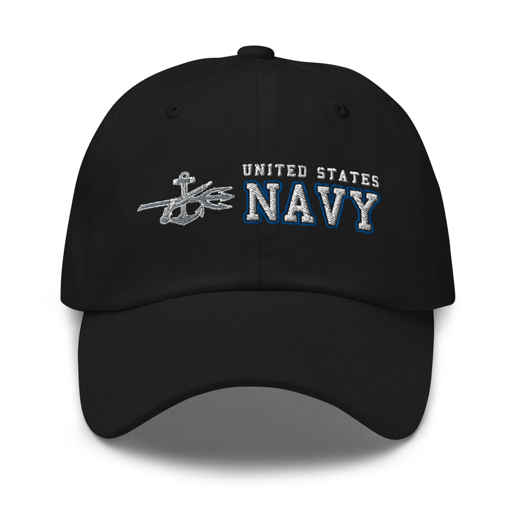 US Navy Special Warfare Operator Navy SO Ranks/Insignia Embroidered Dad Hat