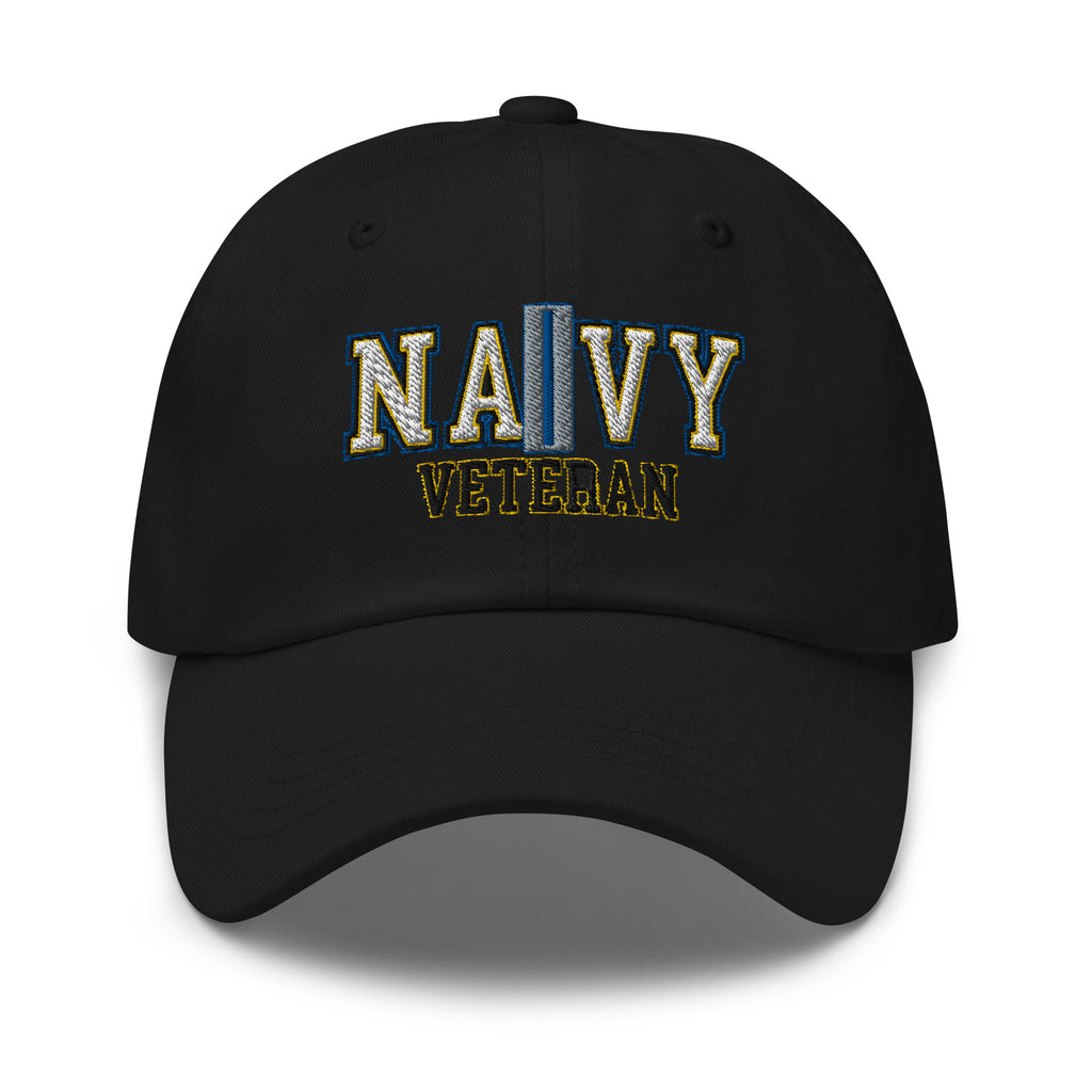 US Navy W-5 Chief Warrant Officer 5 W5 CW5 Veteran Embroidered Dad Hat