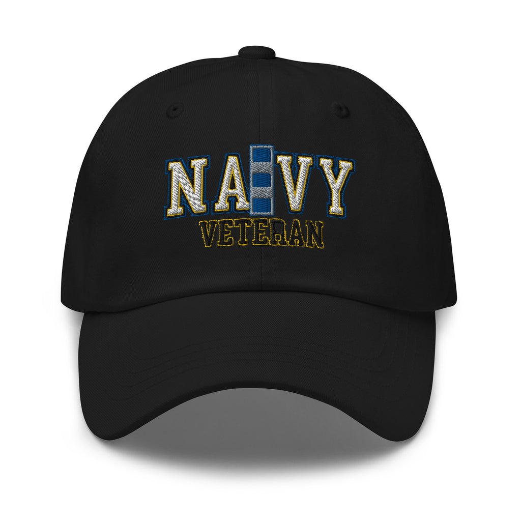 US Navy W-4 Chief Warrant Officer 4 W4 CW4 Veteran Embroidered Dad Hat