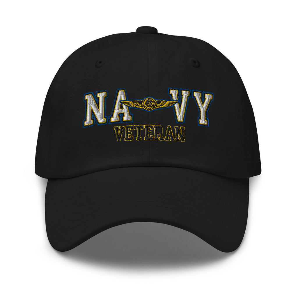 US Navy Naval Aircrew Warfare Specialist Veteran Embroidered Dad Hat