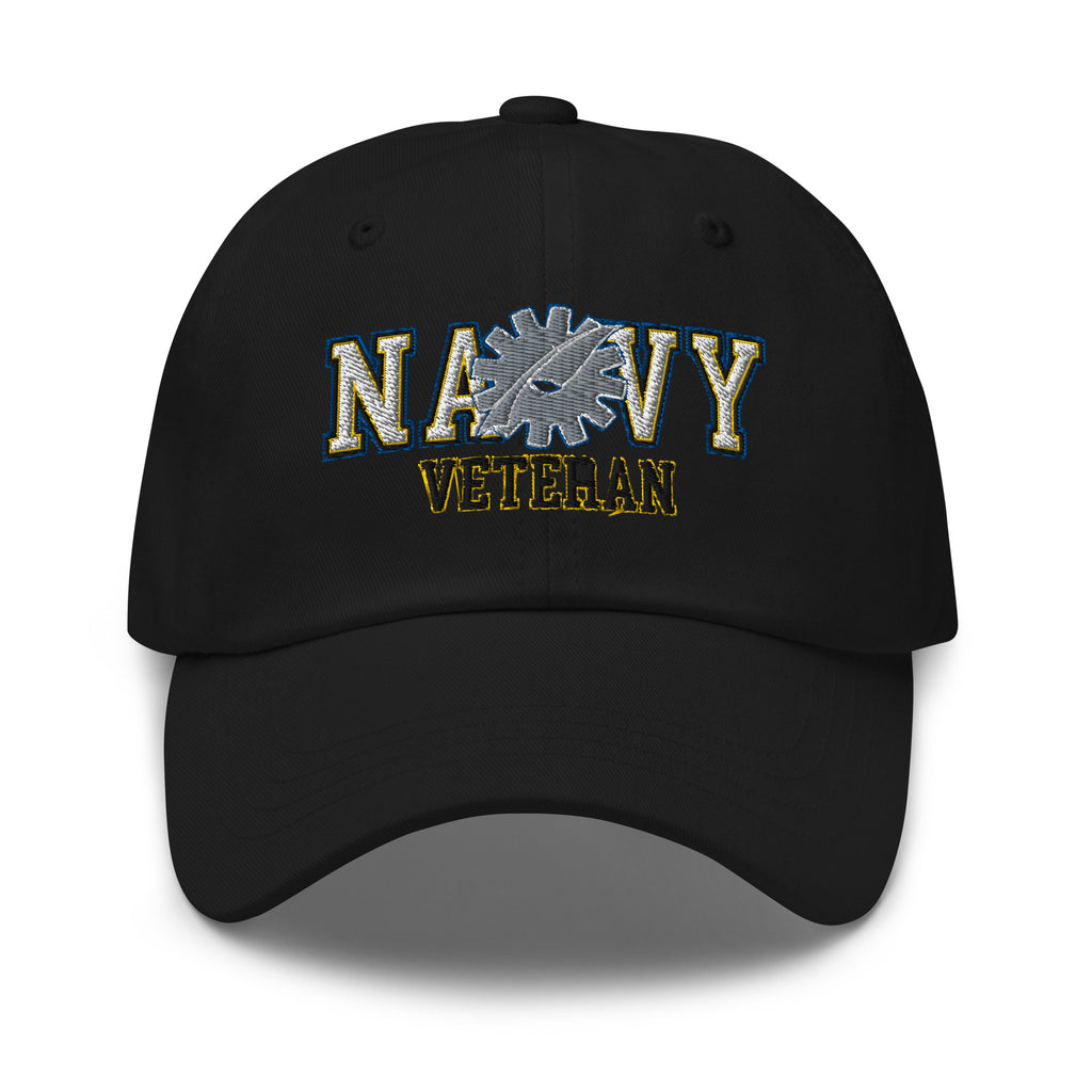 US Navy Data Processing Technician Navy DP Veteran Embroidered Dad Hat