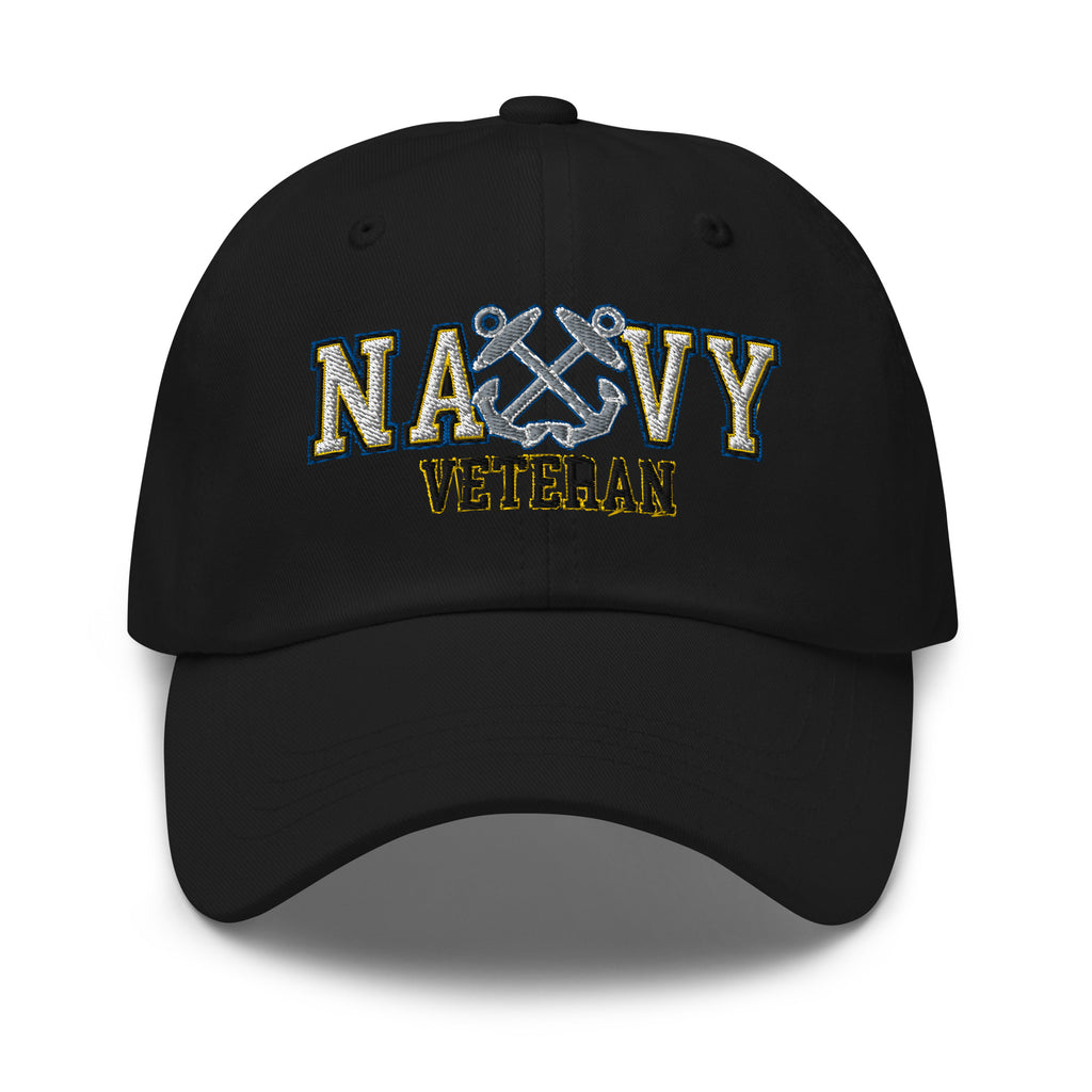 US Navy Boatswain_s Mate Navy BM Veteran Embroidered Dad Hat