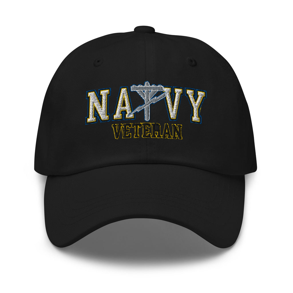 US Navy Construction Electrician Navy CE Veteran Embroidered Dad Hat