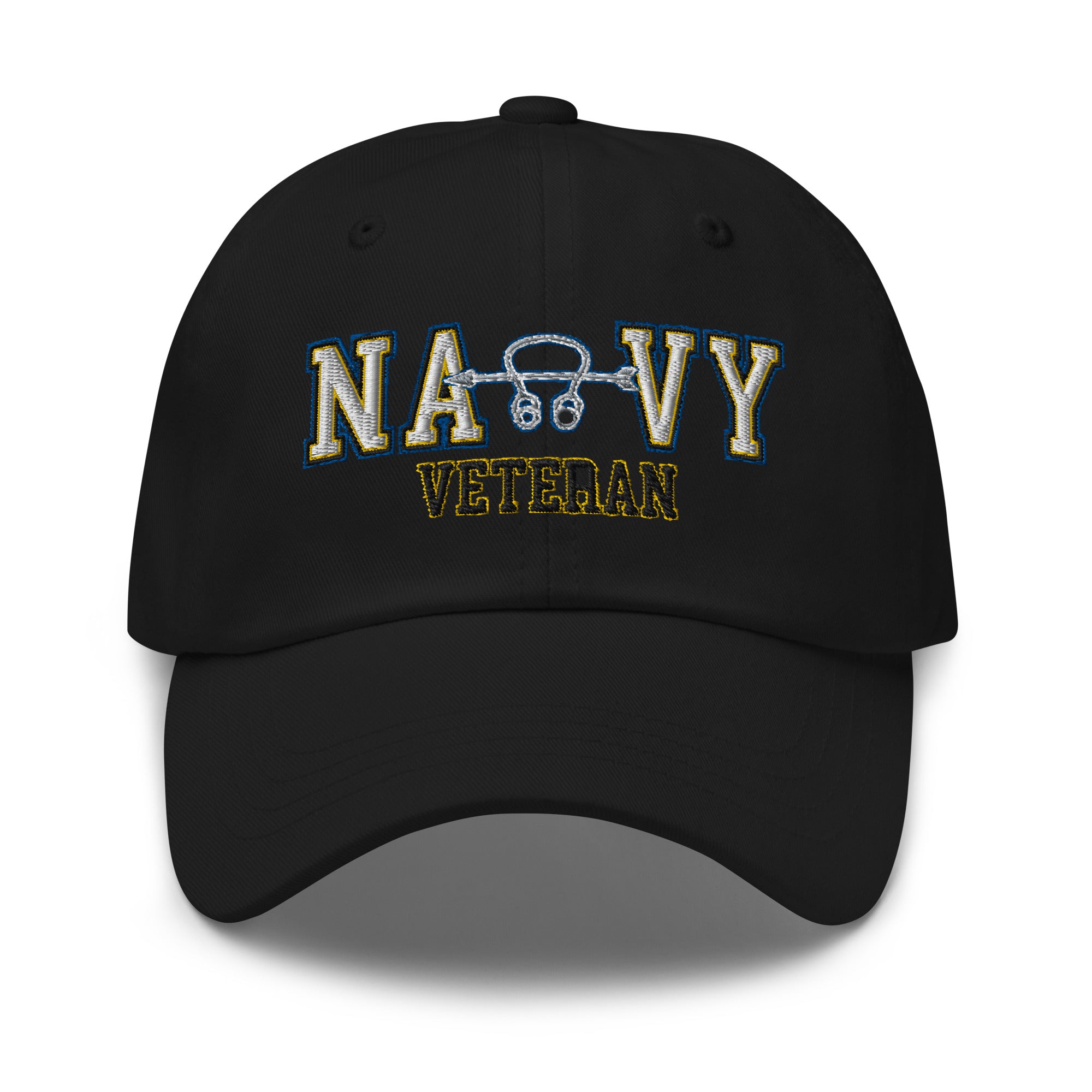 US Navy Sonar Technician Navy ST Veteran Embroidered Dad Hat