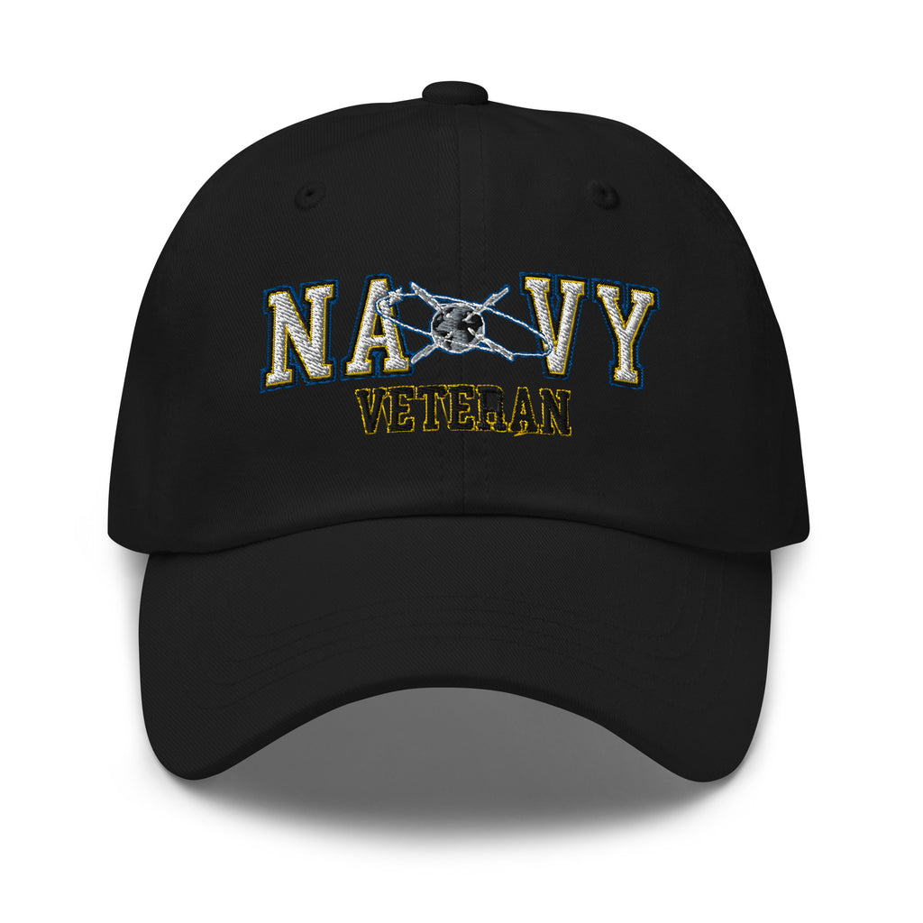 US Navy Mass Communications Specialist Navy MC Veteran Embroidered Dad Hat