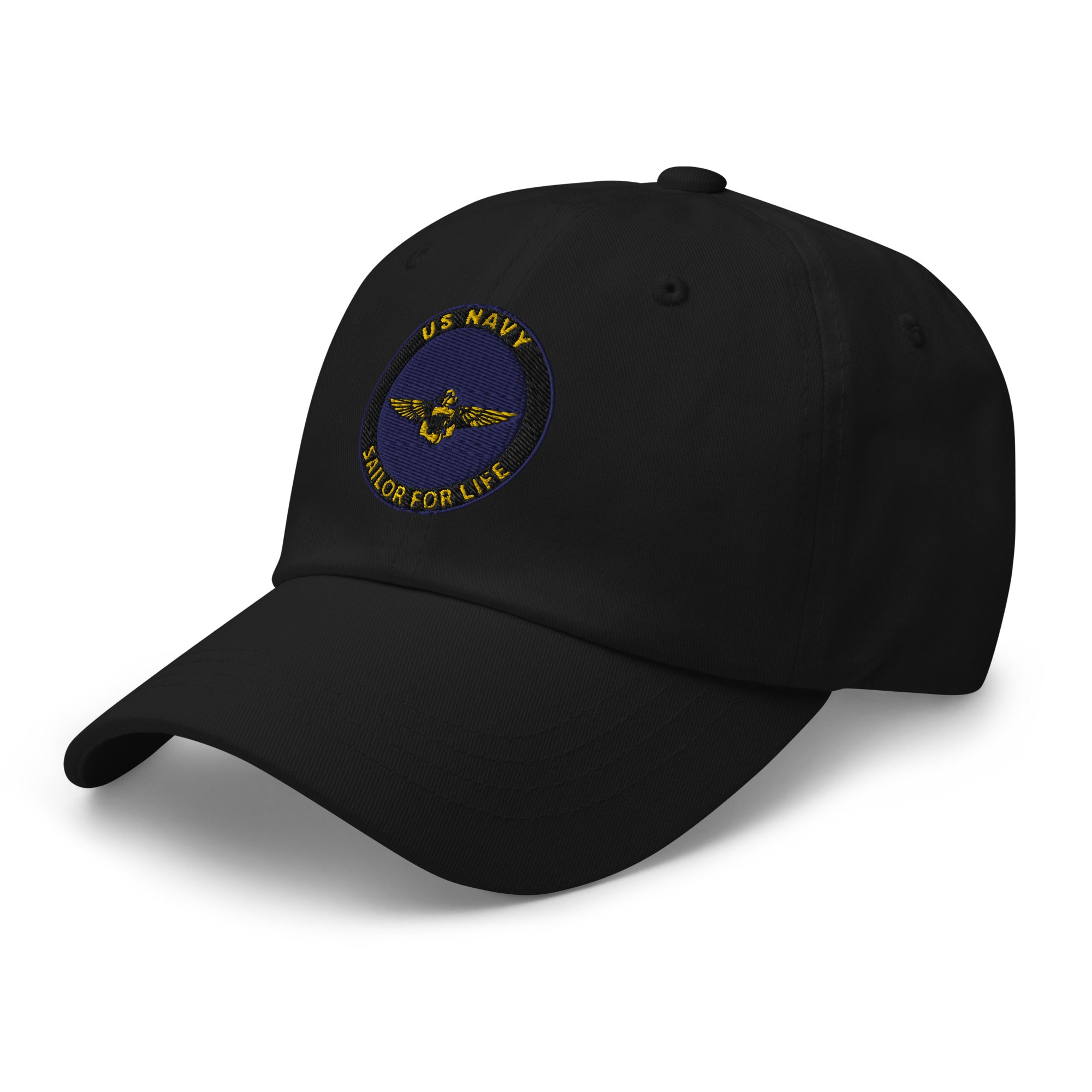 US Navy Naval Aviator Sailor For Life Embroidered Dad Hat