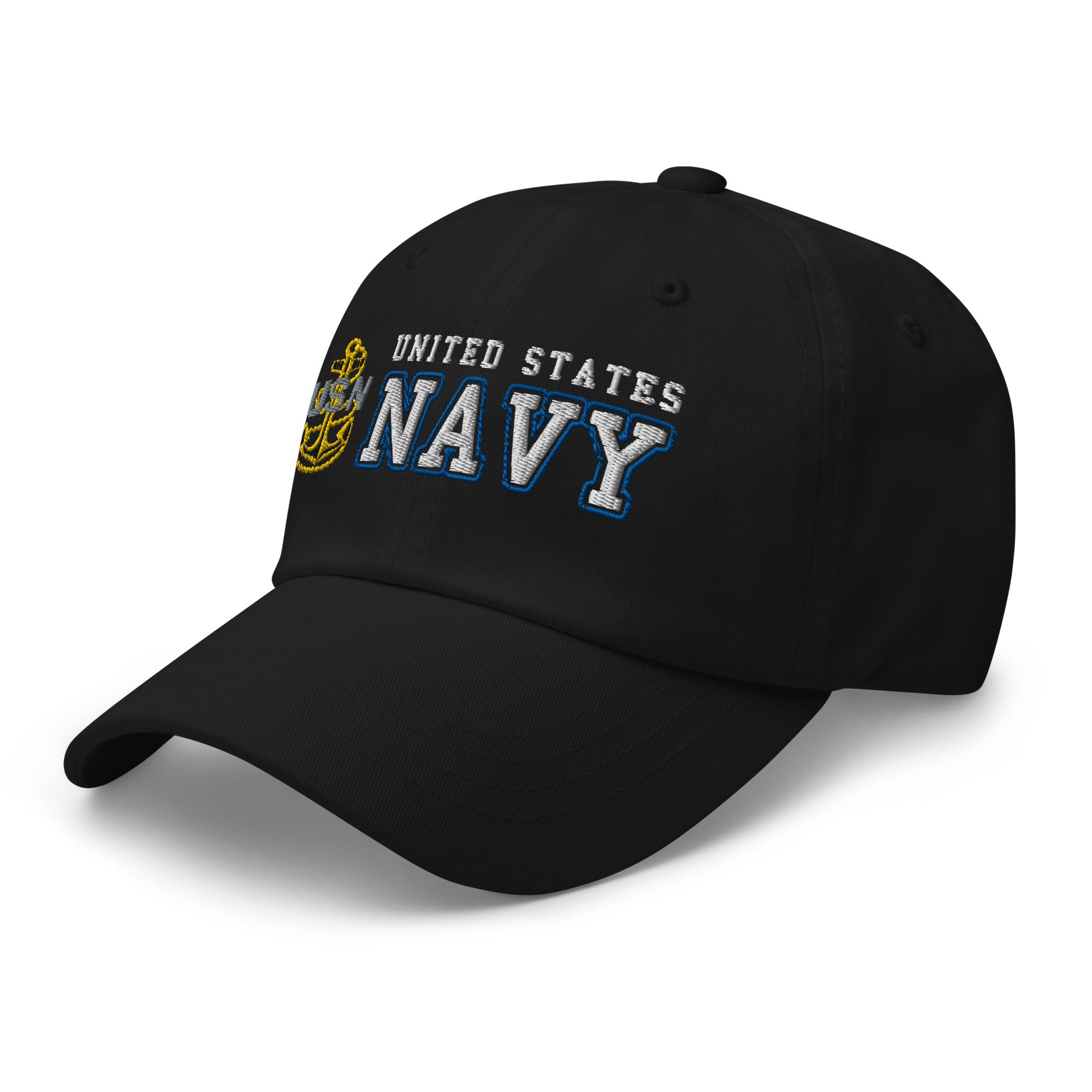 US Navy E-7 CPO Ranks/Insignia Embroidered Dad Hat