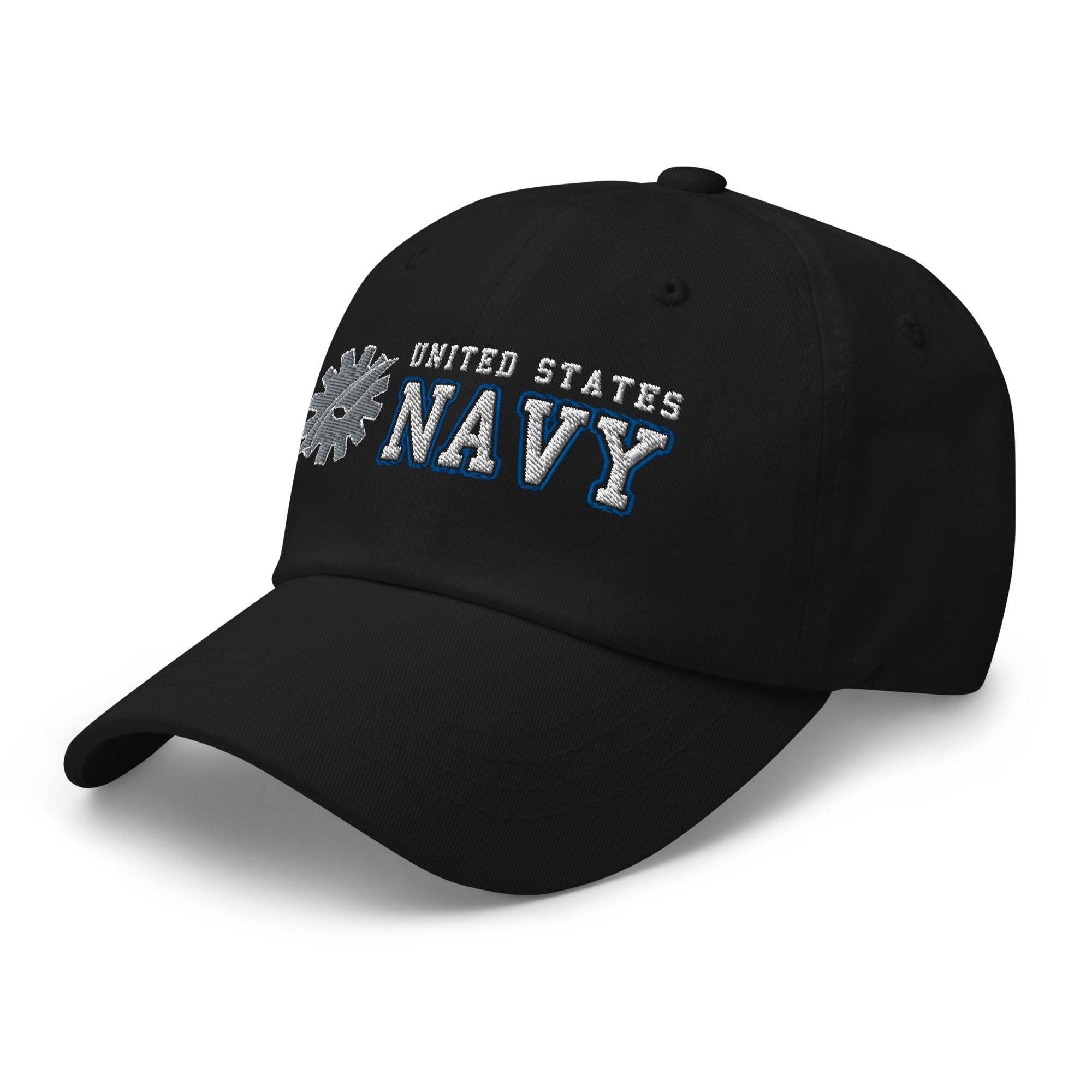 US Navy Data Processing Technician Navy DP Ranks/Insignia Embroidered Dad Hat