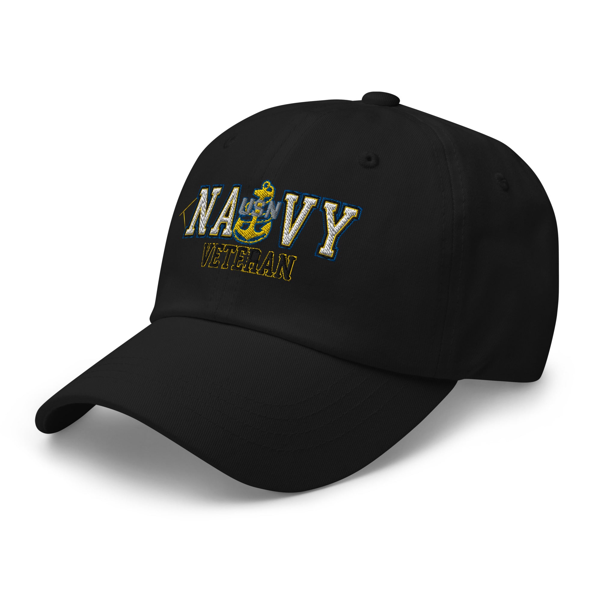 US Navy E-7 CPO Veteran Embroidered Dad Hat