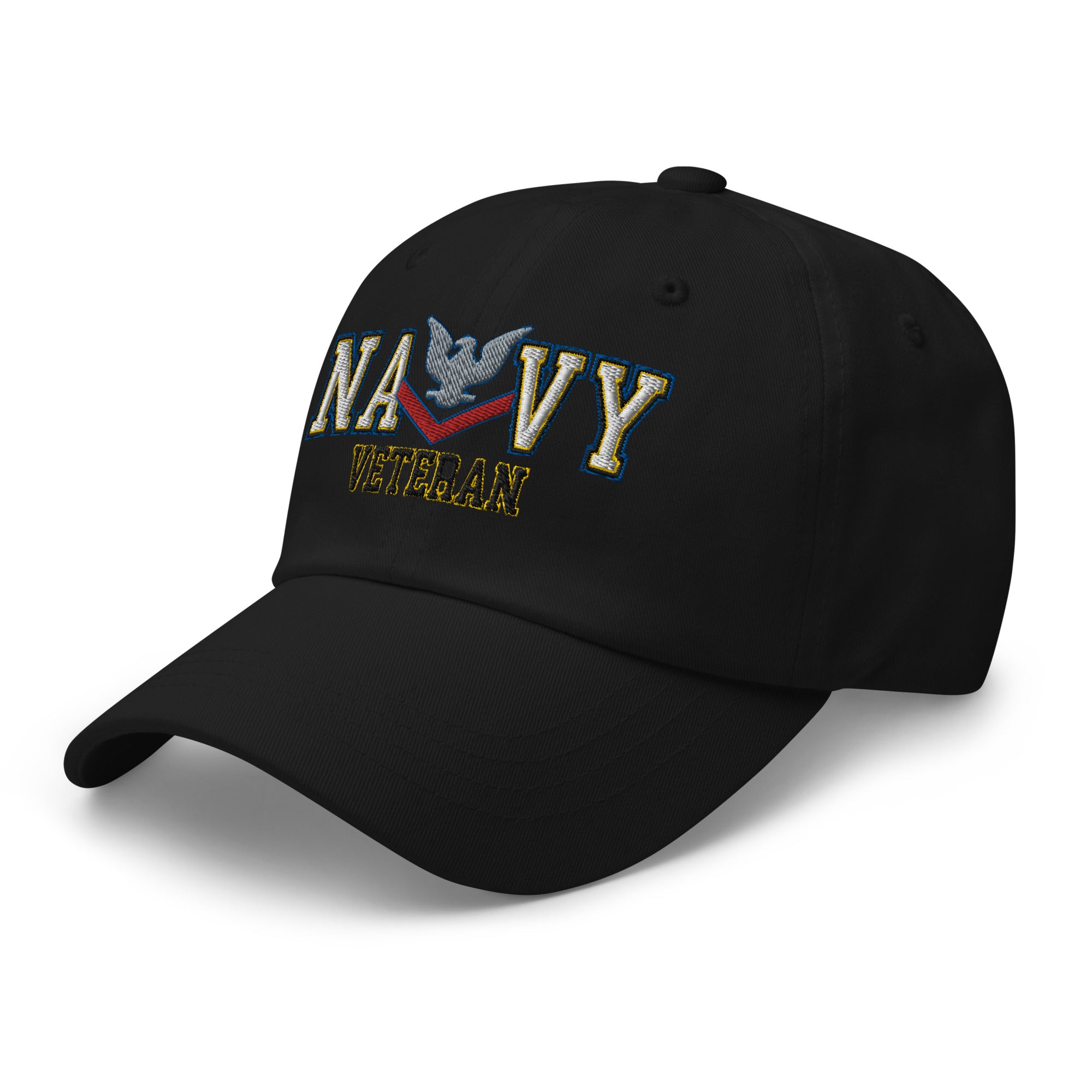 US Navy E-4 Veteran Embroidered Dad Hat