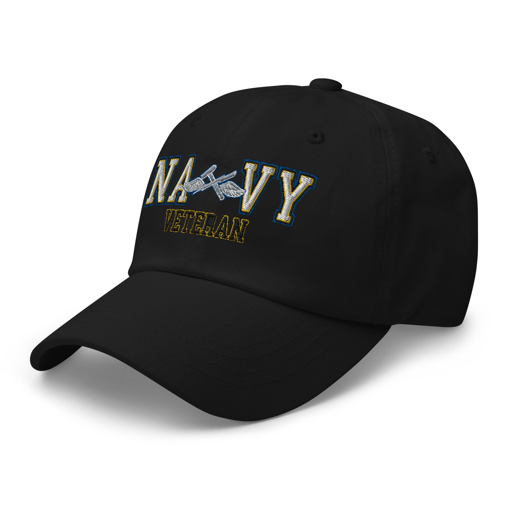 US Navy Aviation Support Equipment Tech Navy AS Veteran Embroidered Dad Hat