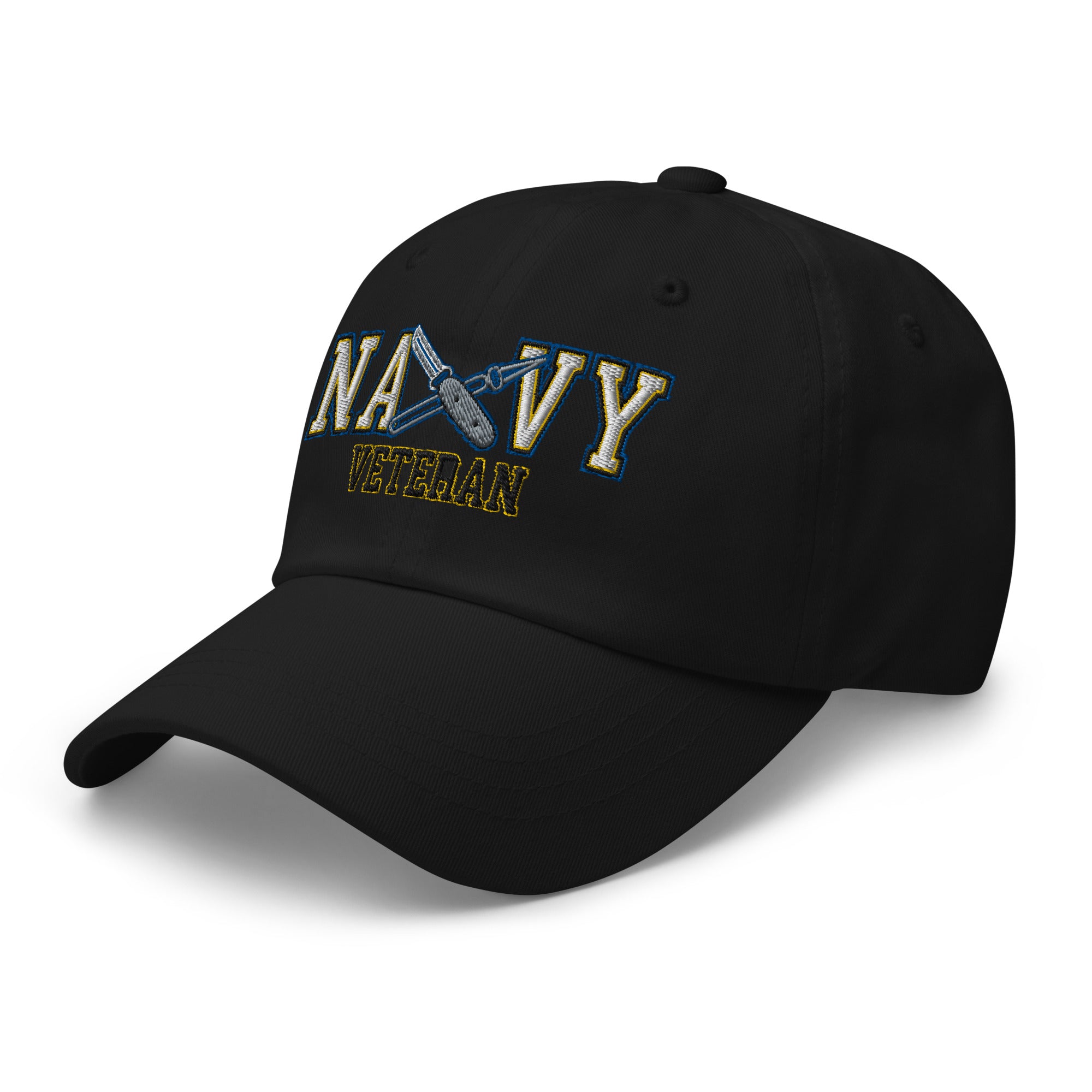 US Navy Lithographer Navy LI Veteran Embroidered Dad Hat