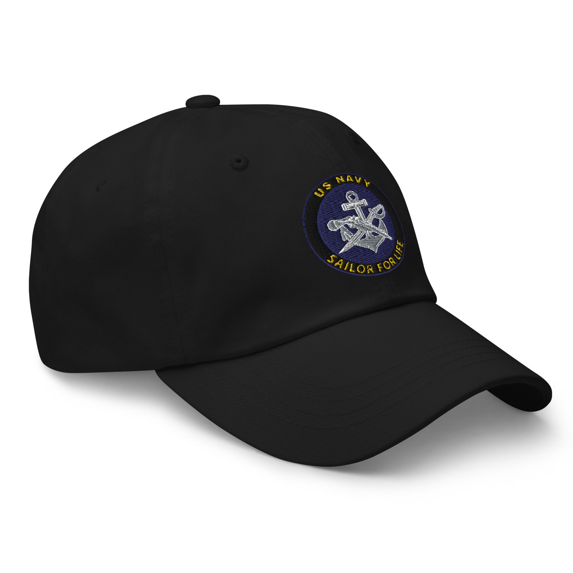 US Navy Special Warfare Boat Operator Navy SB Sailor For Life Embroidered Dad Hat