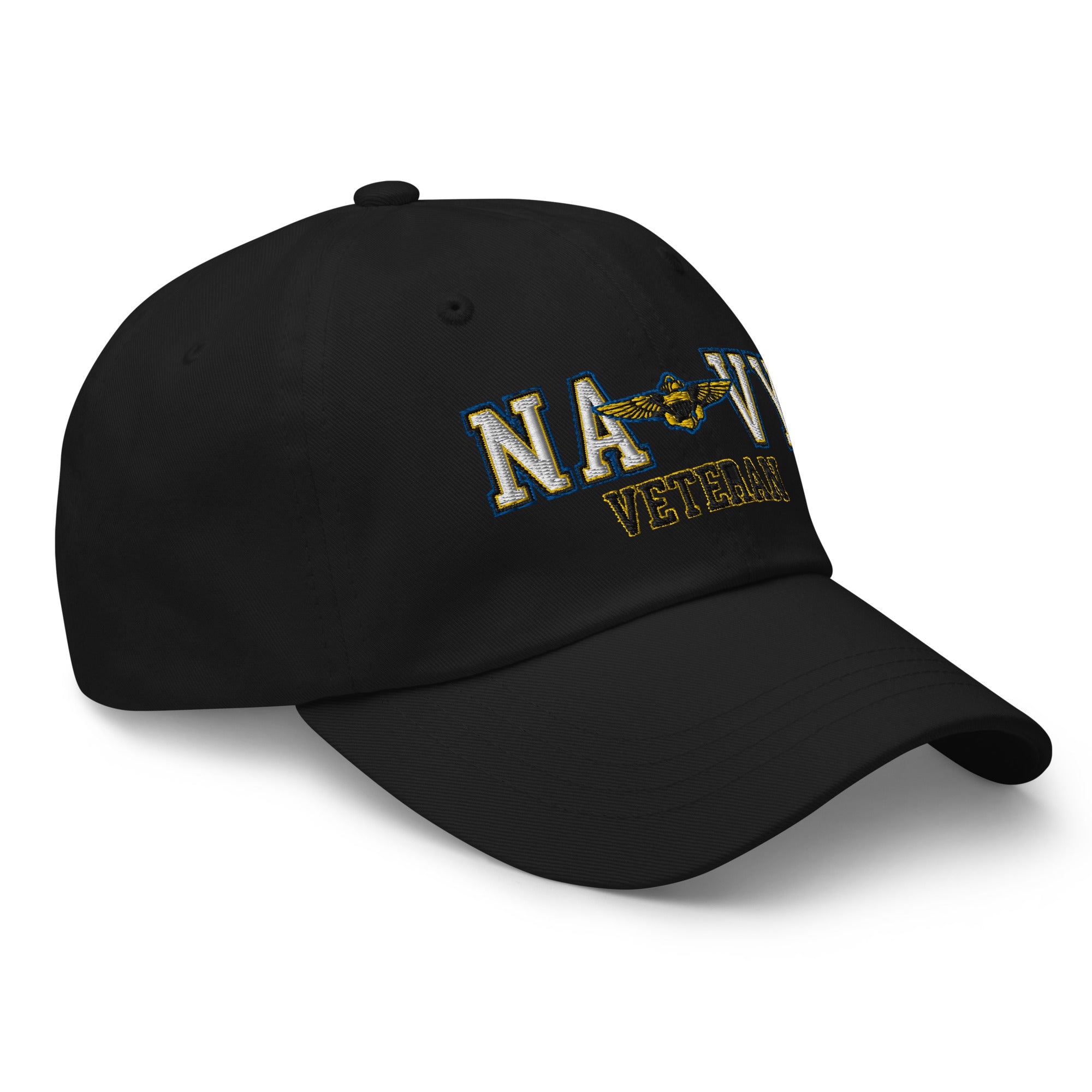 US Navy Naval Aviator Veteran Embroidered Dad Hat