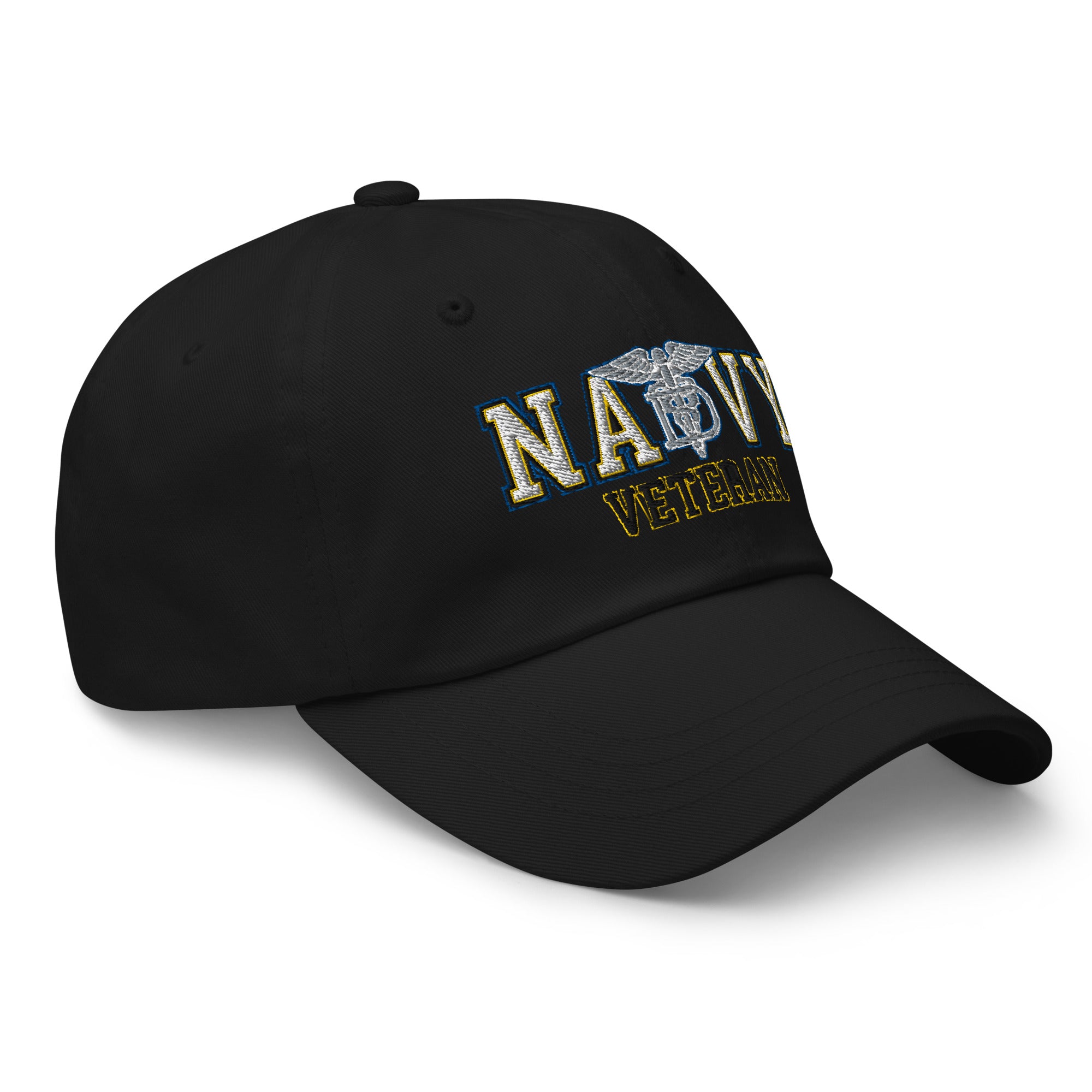 US Navy Dental Technician Navy DT Veteran Embroidered Dad Hat