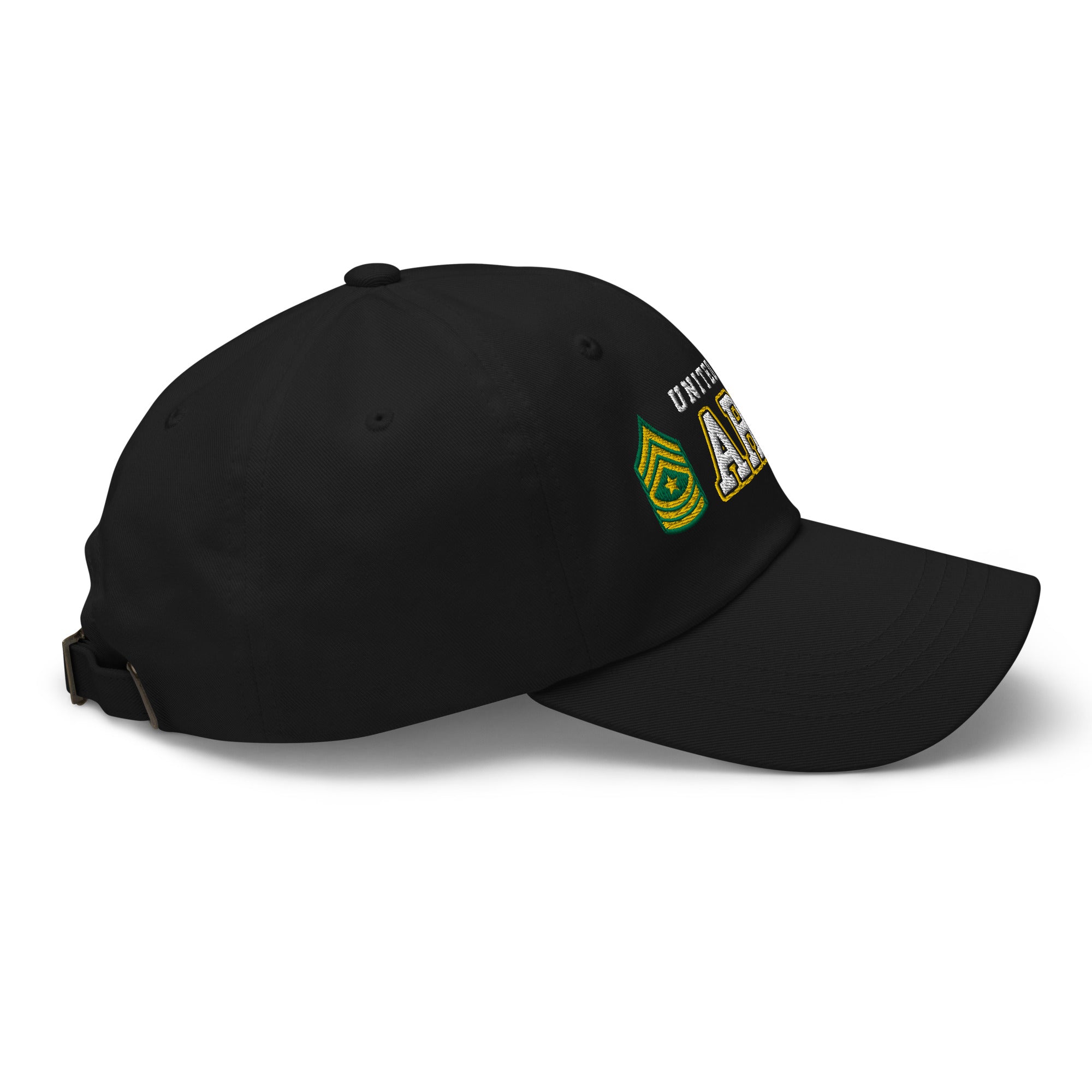 US Army E-9 Sergeant Major E9 SGM Ranks/Insignia Embroidered Dad Hat