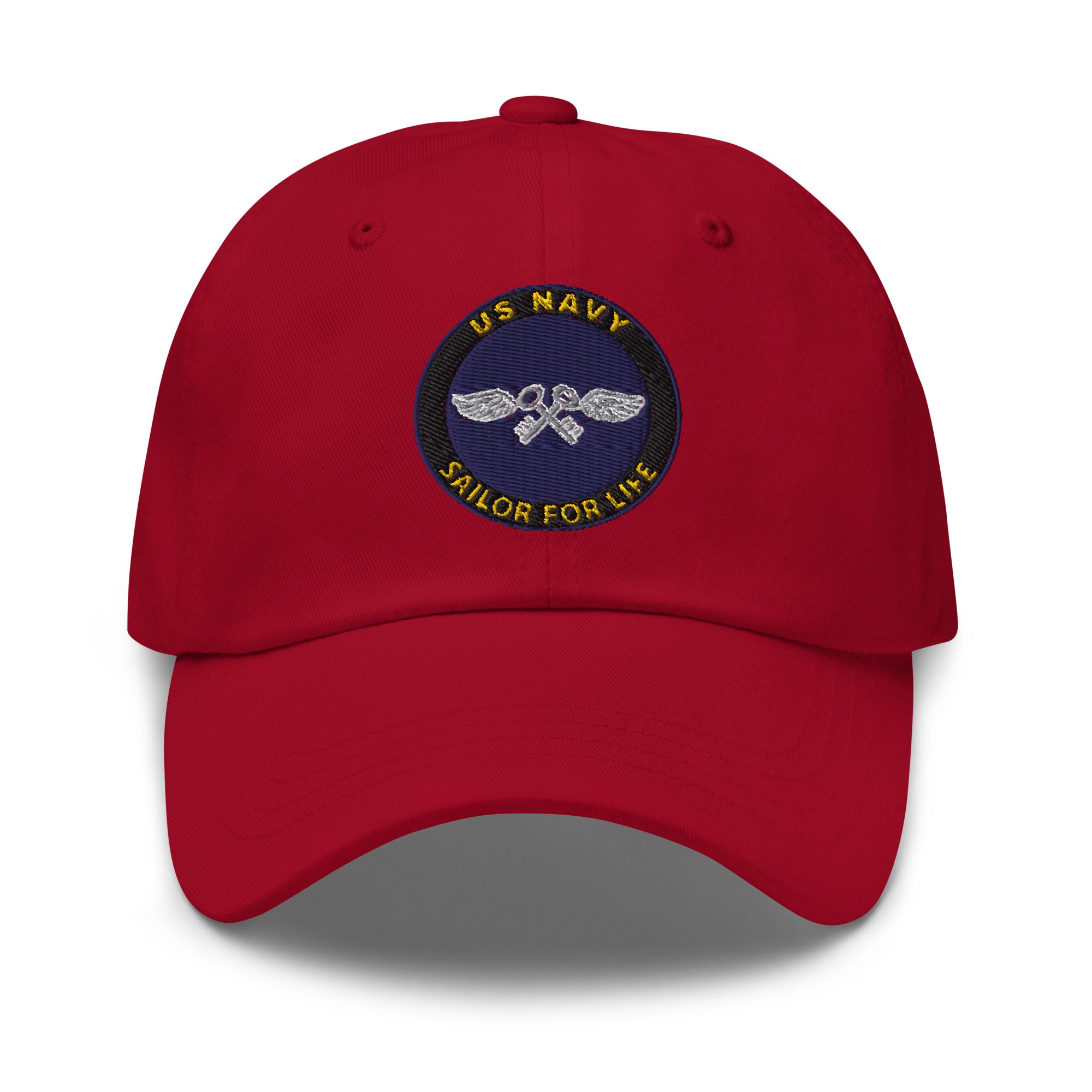 US Navy Aviation Storekeeper Navy AK Sailor For Life Embroidered Dad Hat