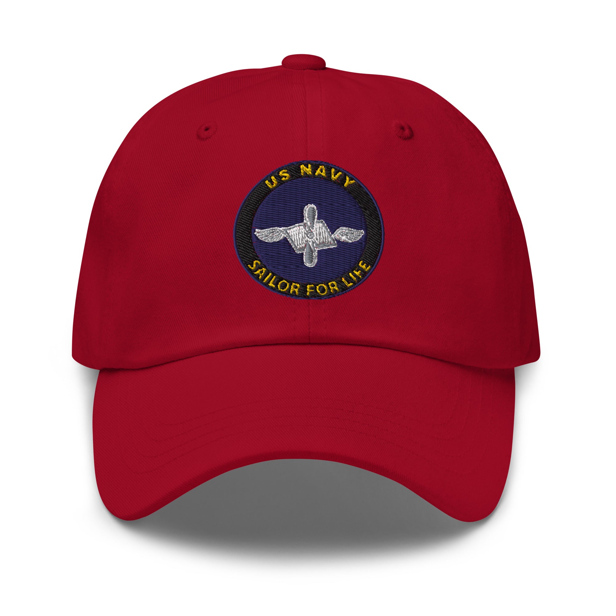 US Navy Aviation Maintenance Administrationman Navy AZ Sailor For Life Embroidered Dad Hat