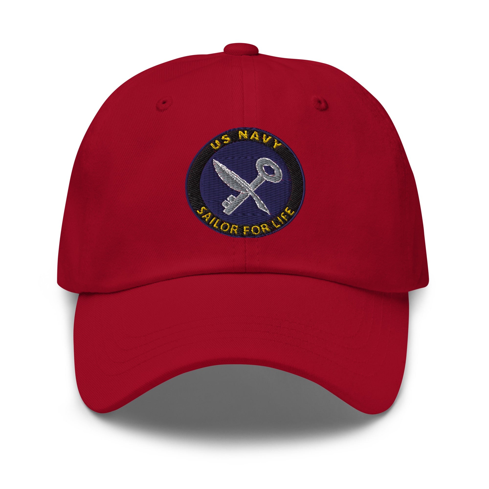 US Navy Ship_s Serviceman Navy SH Sailor For Life Embroidered Dad Hat