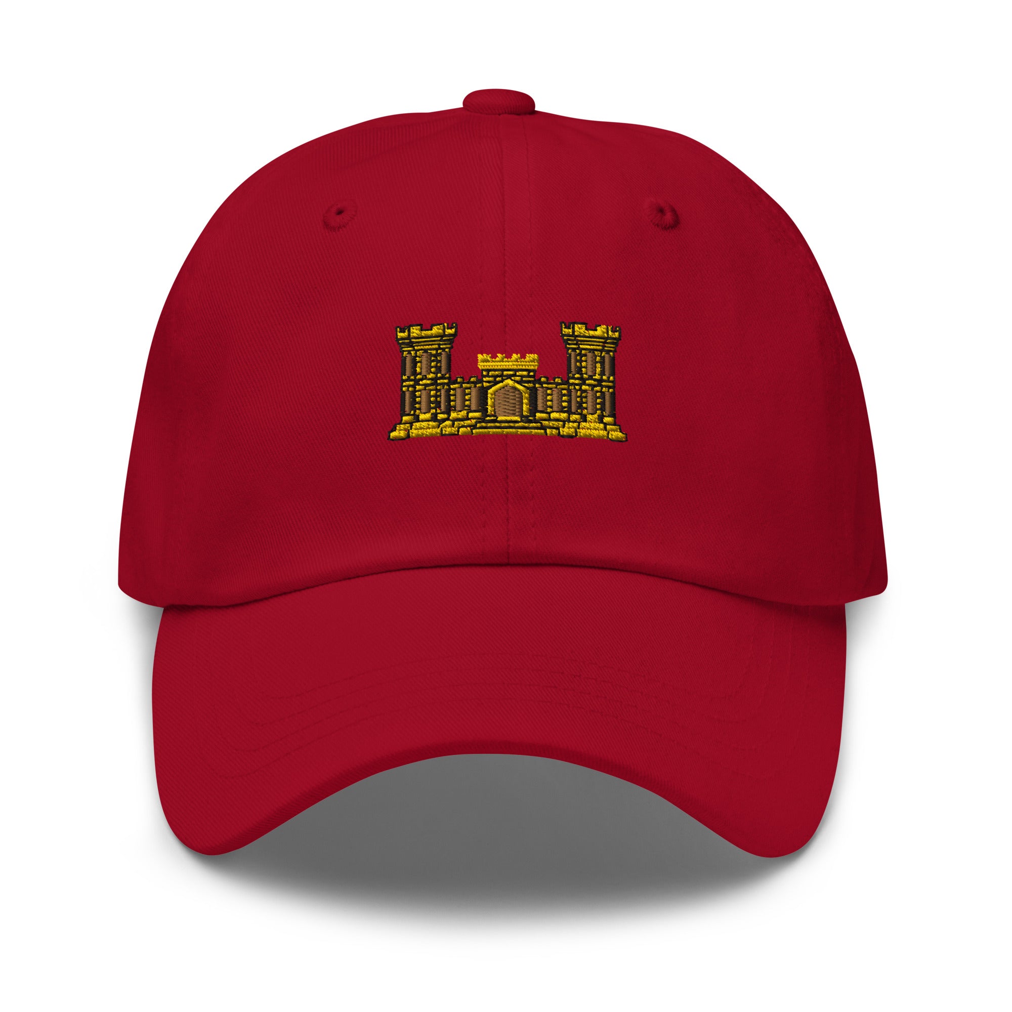 US Army Engineers Insignia Embroidered Dad Hat