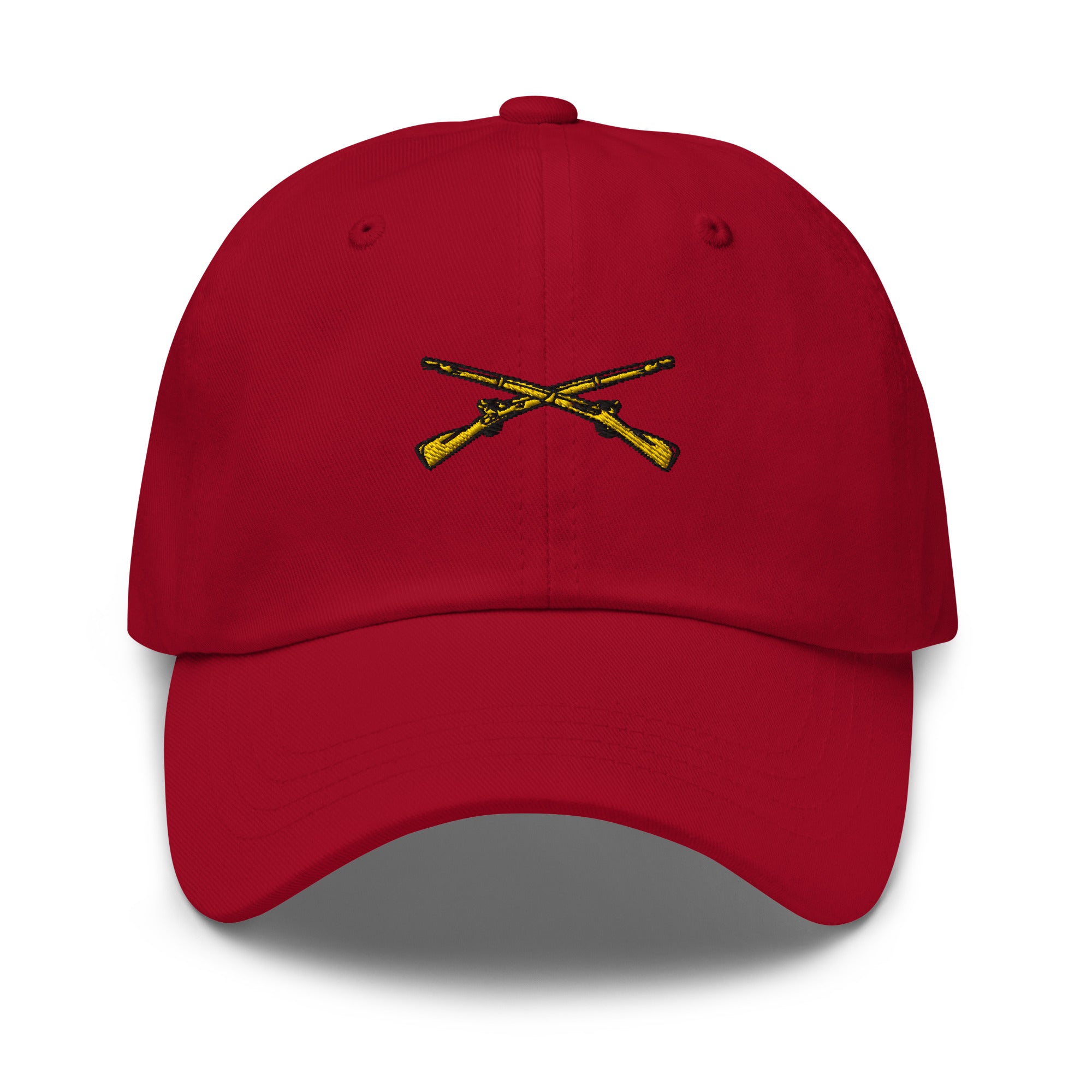 US Army Infantry Insignia Embroidered Dad Hat